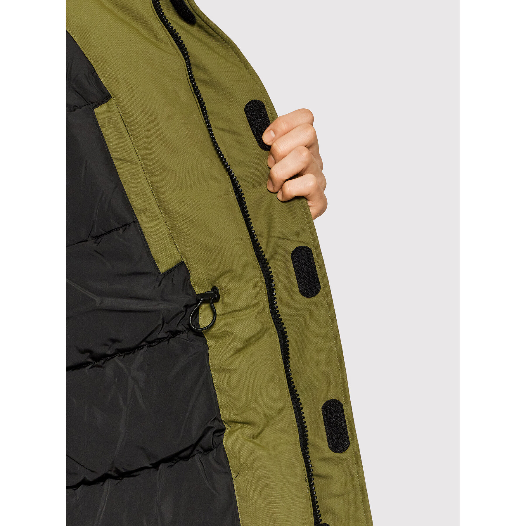 Tommy Jeans Парка Tech DM0DM11180 Зелен Regular Fit - Pepit.bg