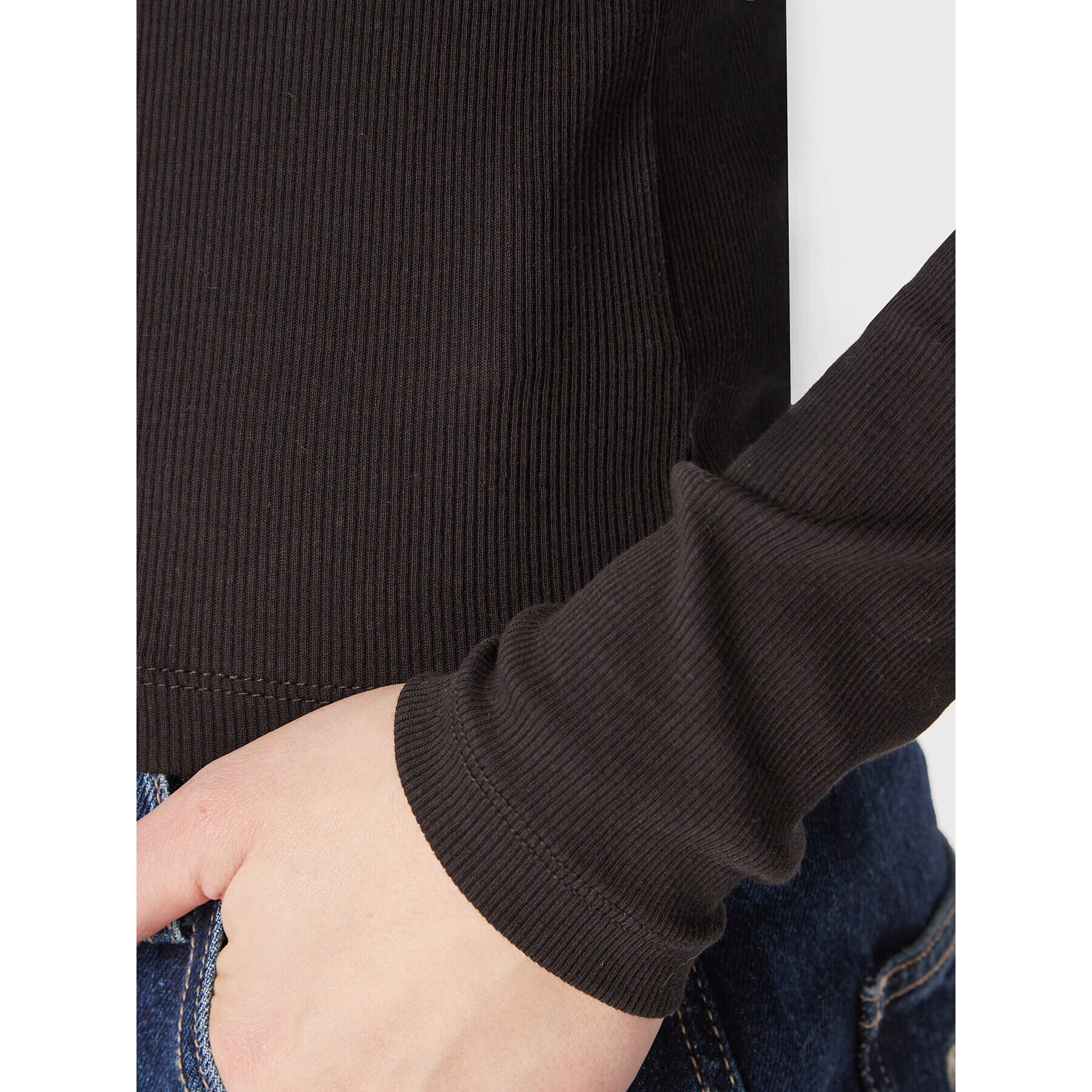 Tommy Jeans Поло Essential DW0DW14880 Черен Slim Fit - Pepit.bg