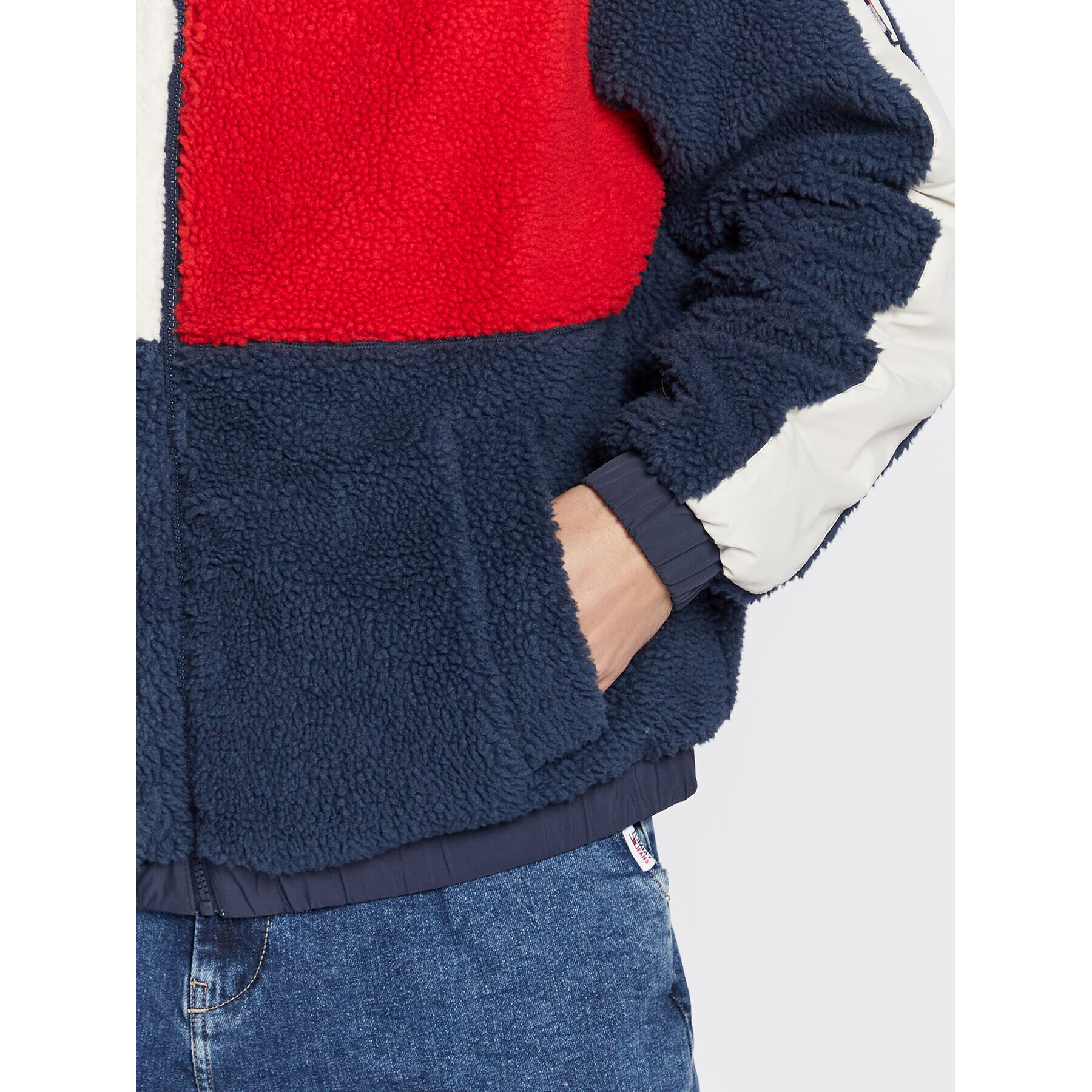 Tommy Jeans Преходно яке Reversible DM0DM14455 Бежов Relaxed Fit - Pepit.bg