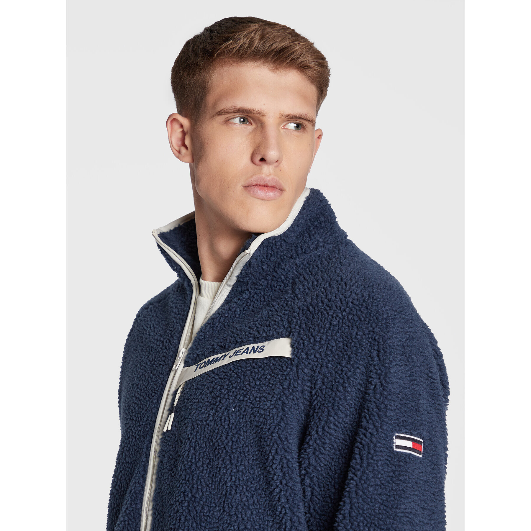 Tommy Jeans Преходно яке Binding DM0DM14459 Тъмносин Relaxed Fit - Pepit.bg