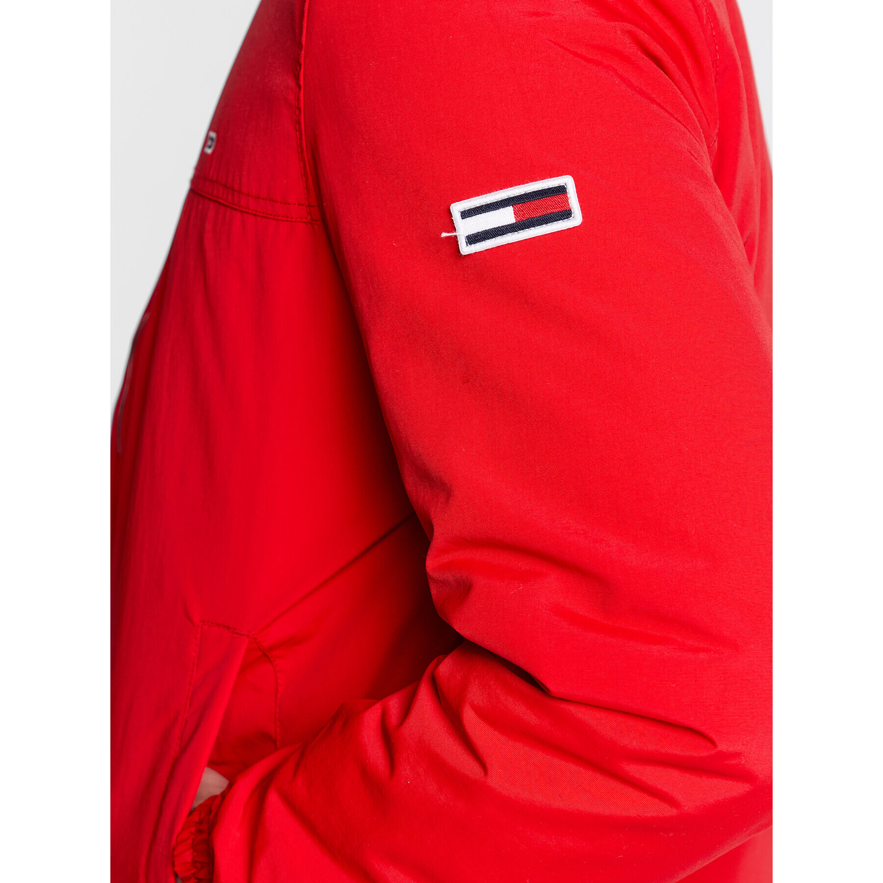 Tommy Jeans Преходно яке DM0DM14454 Червен Regular Fit - Pepit.bg