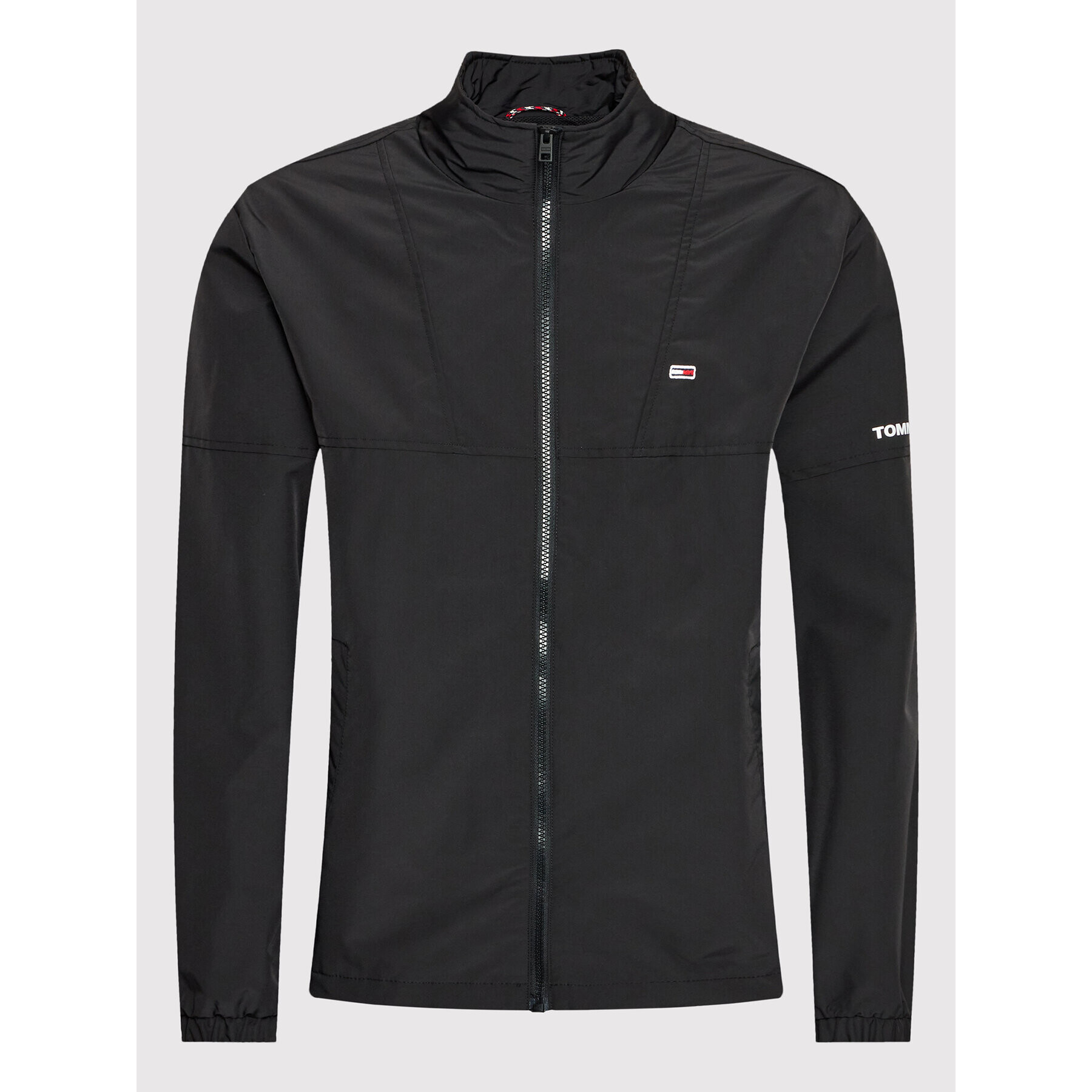 Tommy Jeans Преходно яке Essential DM0DM14337 Черен Regular Fit - Pepit.bg