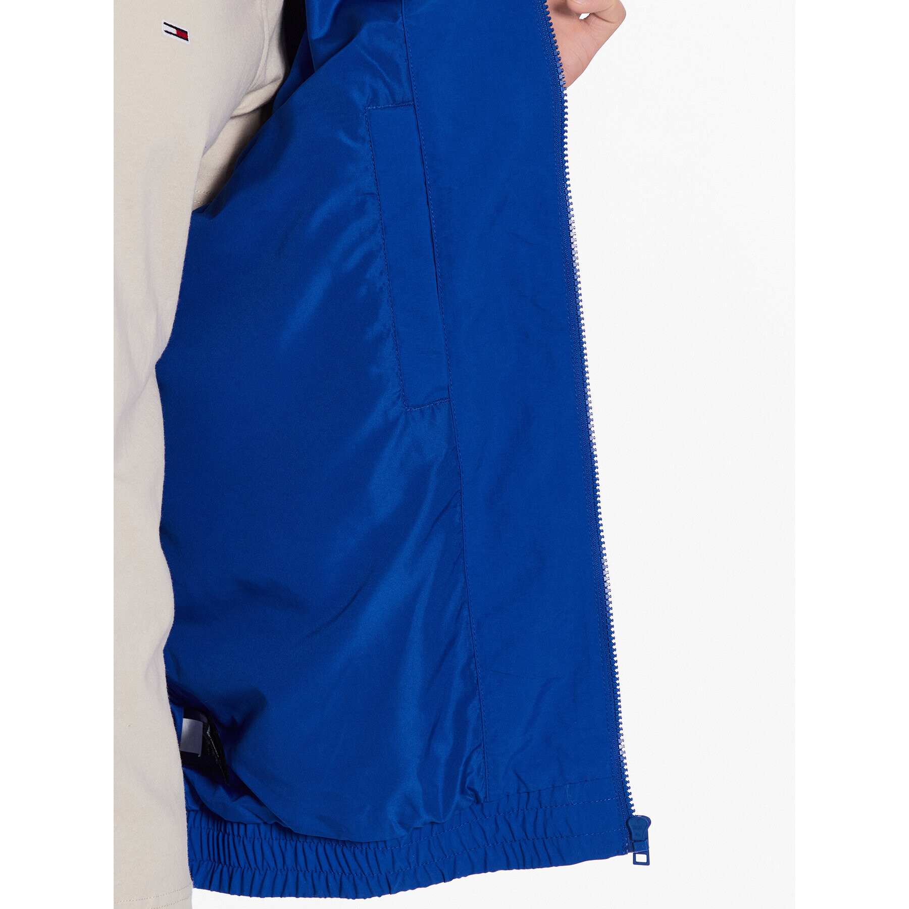Tommy Jeans Преходно яке Essential DM0DM15916 Син Regular Fit - Pepit.bg