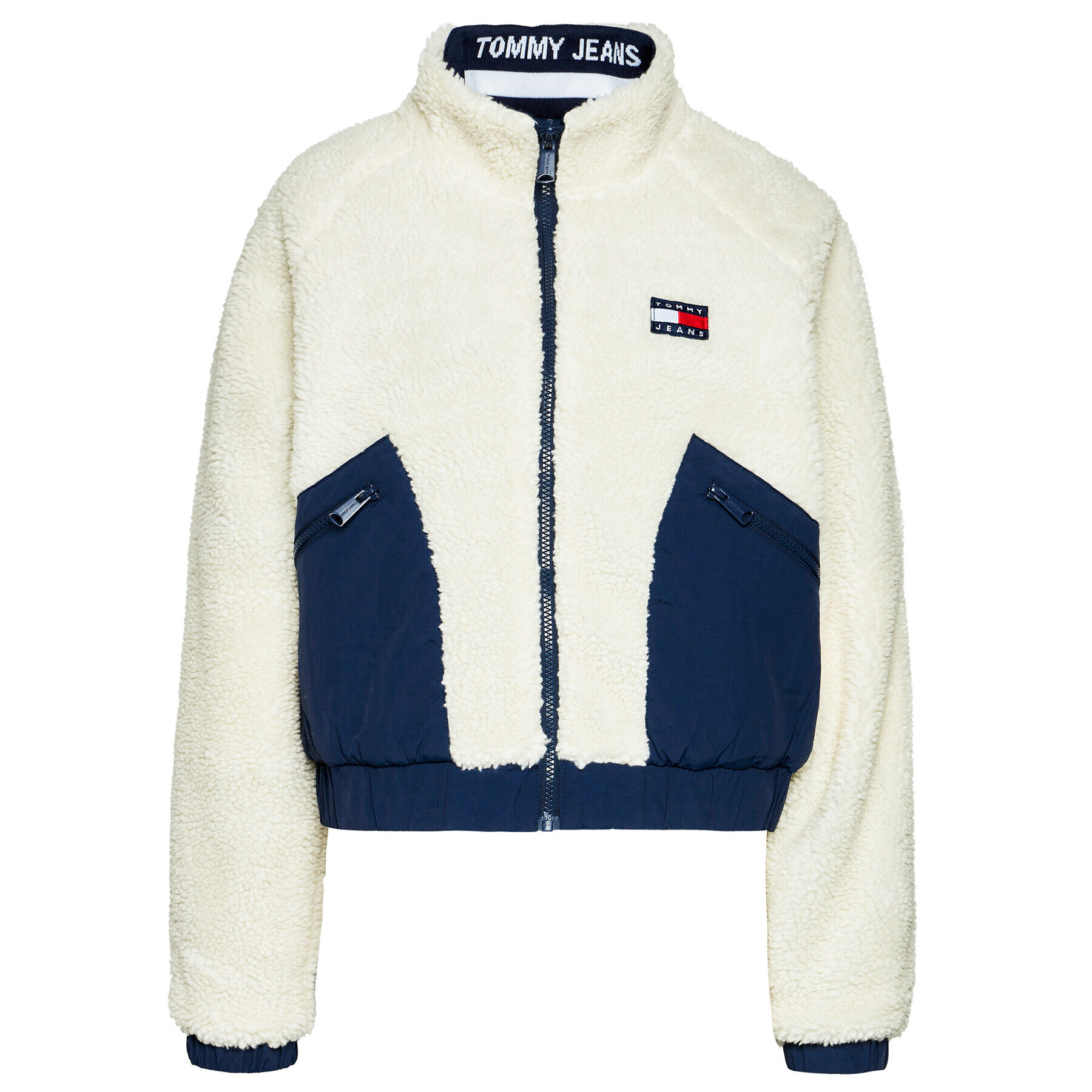 Tommy Jeans Преходно яке Sherpa DW0DW08847 Бежов Regular Fit - Pepit.bg