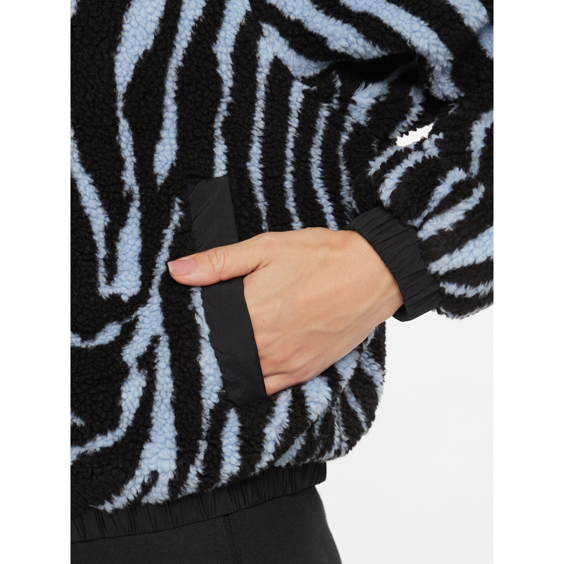 Tommy Jeans Преходно яке Zebra DW0DW16570 Син Relaxed Fit - Pepit.bg