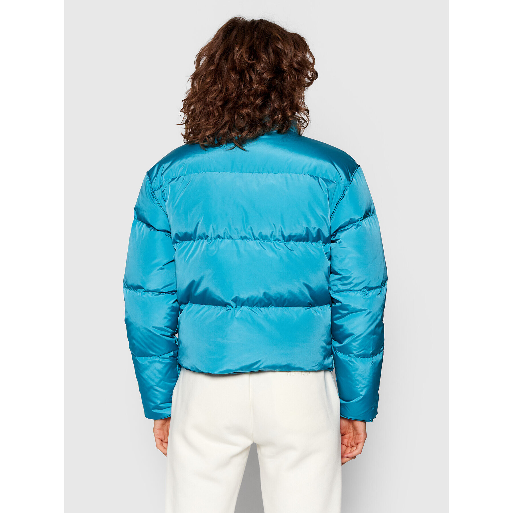 Tommy Jeans Пухено яке Color Pop DW0DW11089 Син Regular Fit - Pepit.bg