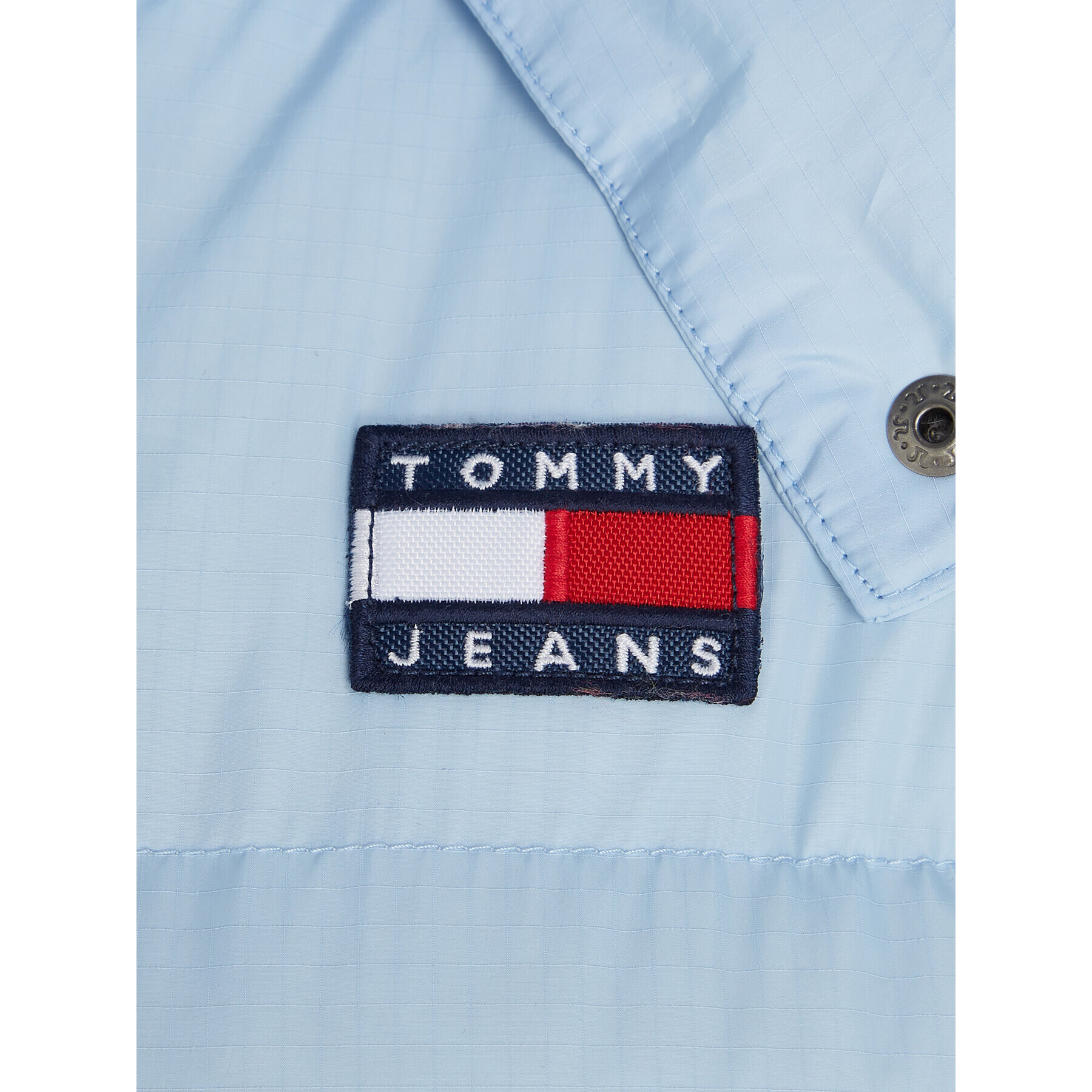 Tommy Jeans Пухено яке Alaska DW0DW14287 Син Regular Fit - Pepit.bg