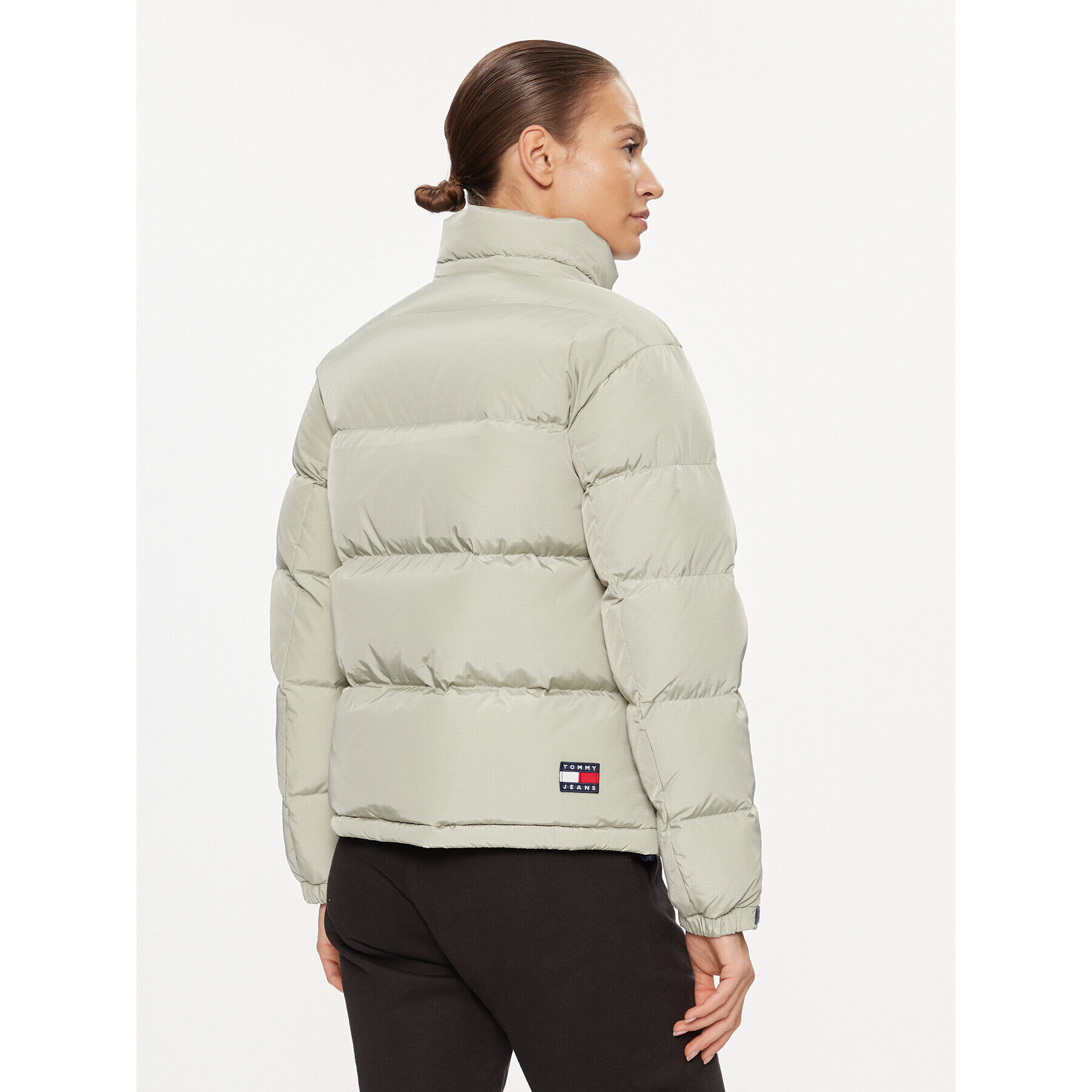 Tommy Jeans Пухено яке Alaska DW0DW14661 Сив Regular Fit - Pepit.bg