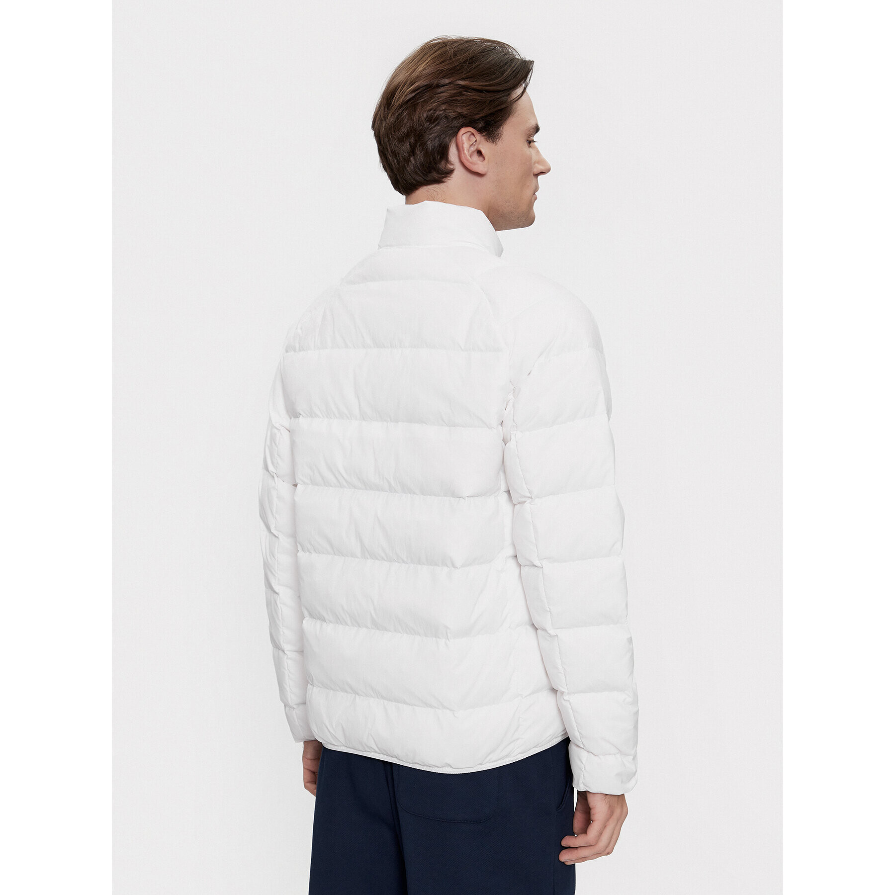 Tommy Jeans Пухено яке Essential DM0DM17984 Бял Regular Fit - Pepit.bg