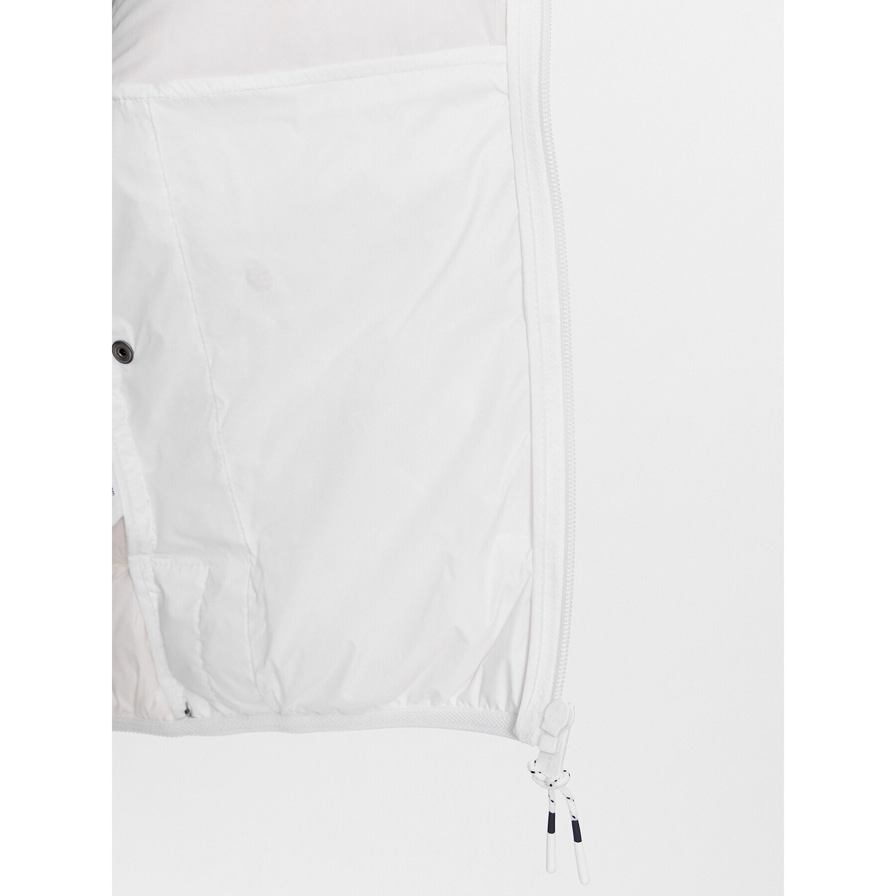 Tommy Jeans Пухено яке Essential DM0DM17984 Бял Regular Fit - Pepit.bg