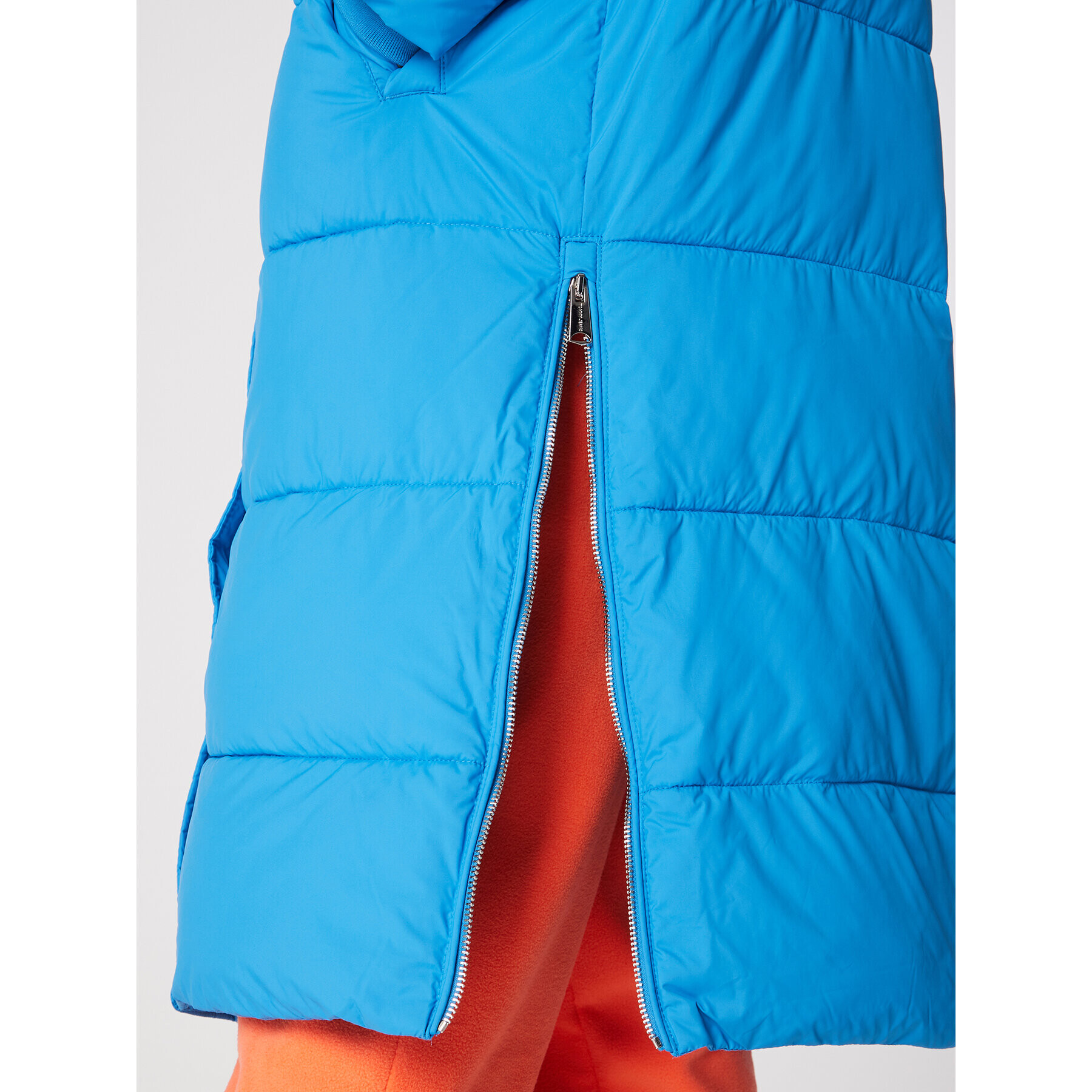 Tommy Jeans Пухено яке Graphic DW0DW14310 Син Regular Fit - Pepit.bg