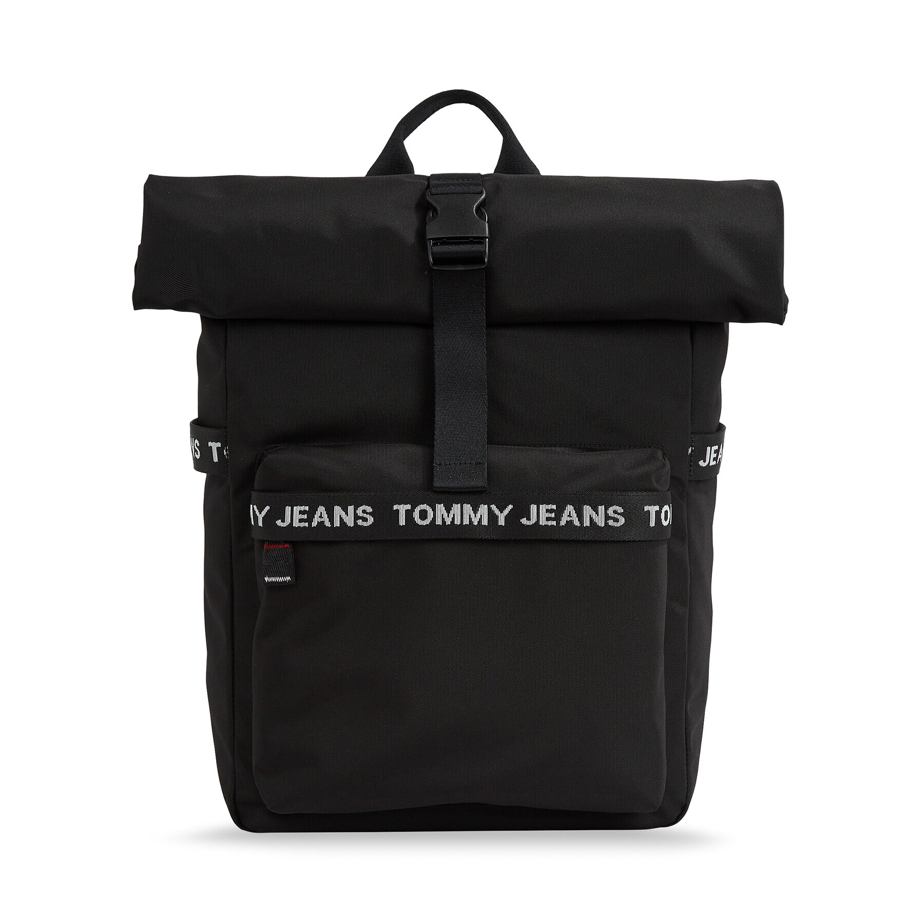 Tommy Jeans Раница Essential Rolltop AM0AM11515 Черен - Pepit.bg