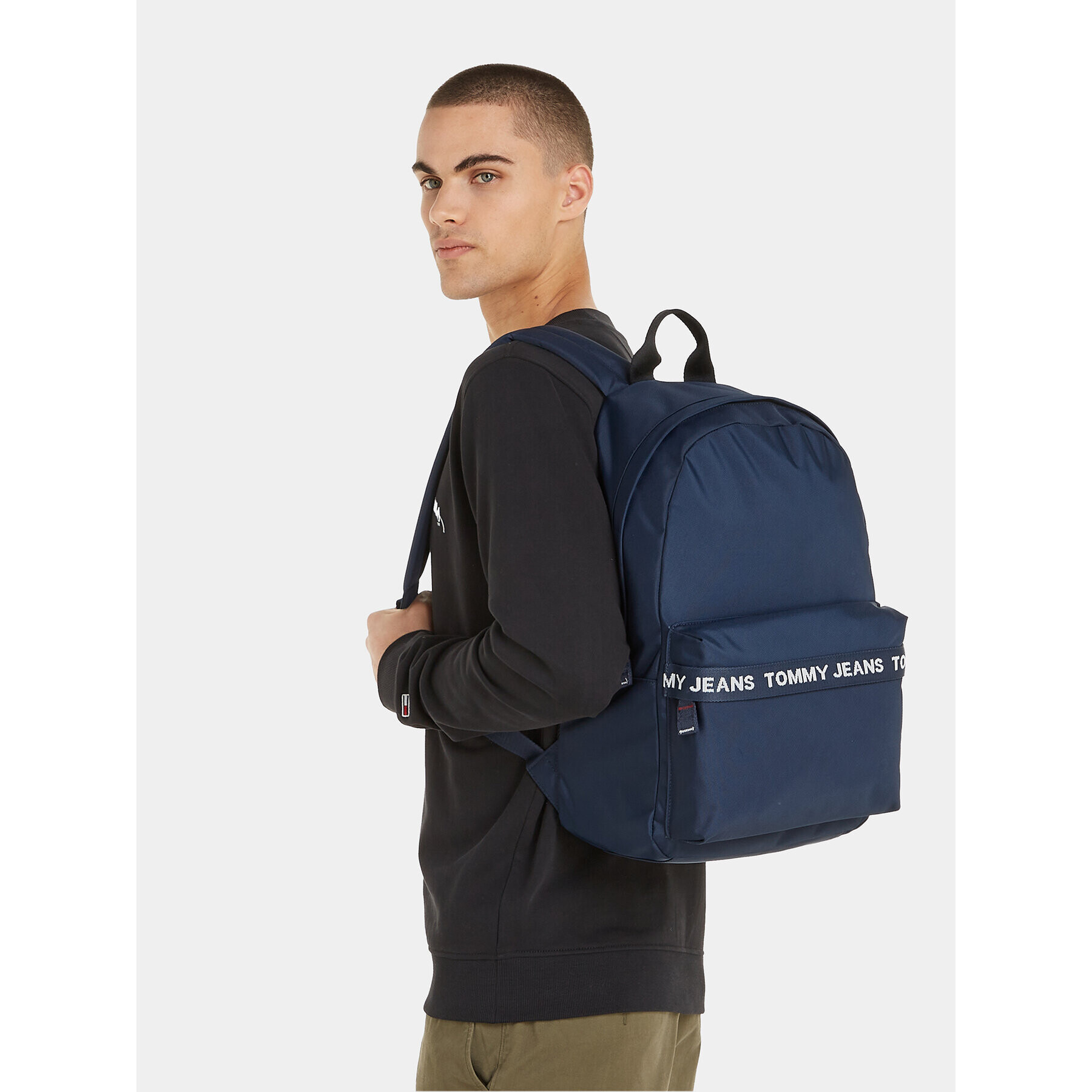 Tommy Jeans Раница Tjm Essential Dome Backpack AM0AM11520 Тъмносин - Pepit.bg
