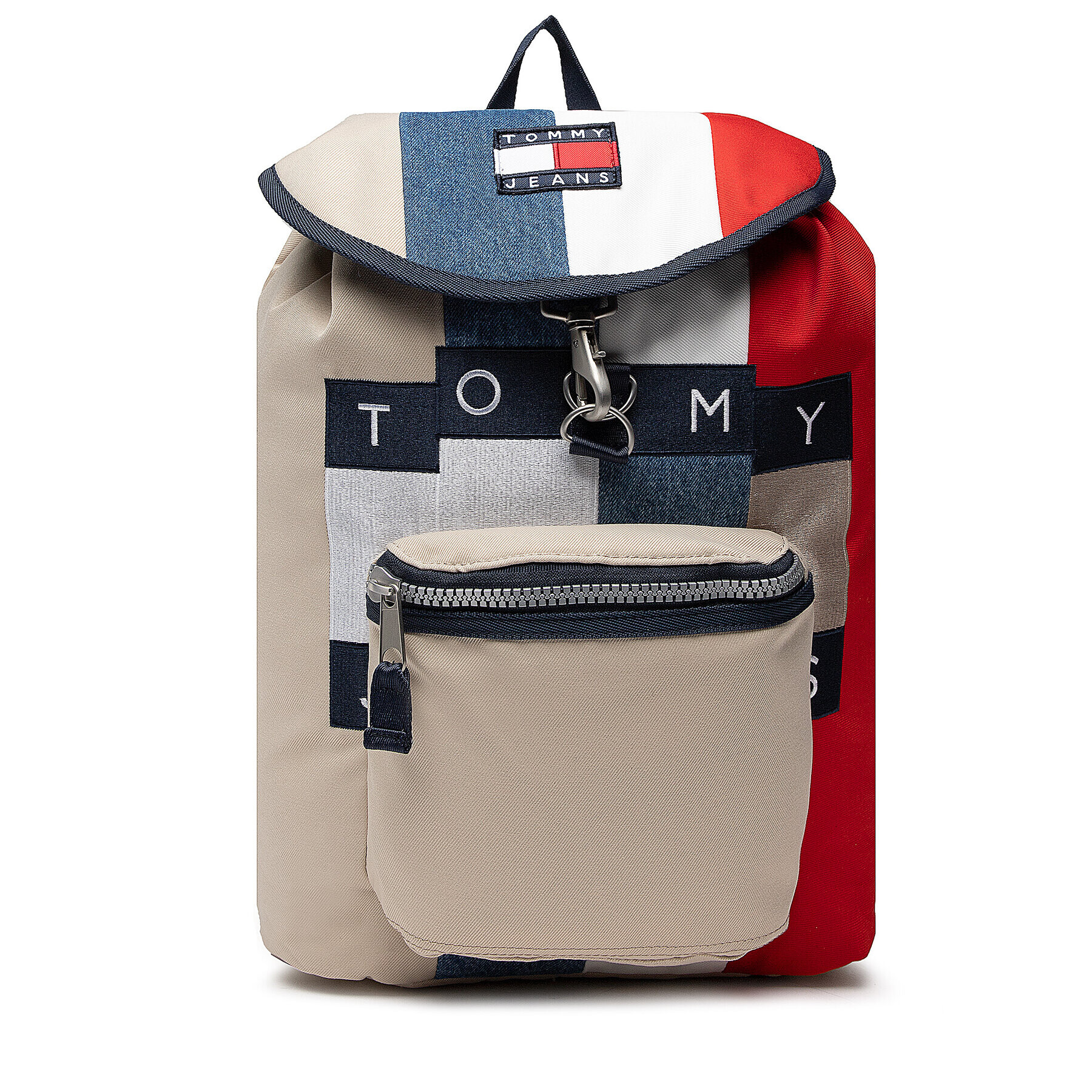 Tommy Jeans Раница Tjm Heritage Flap Backpack Vars. AM0AM08861 Бежов - Pepit.bg