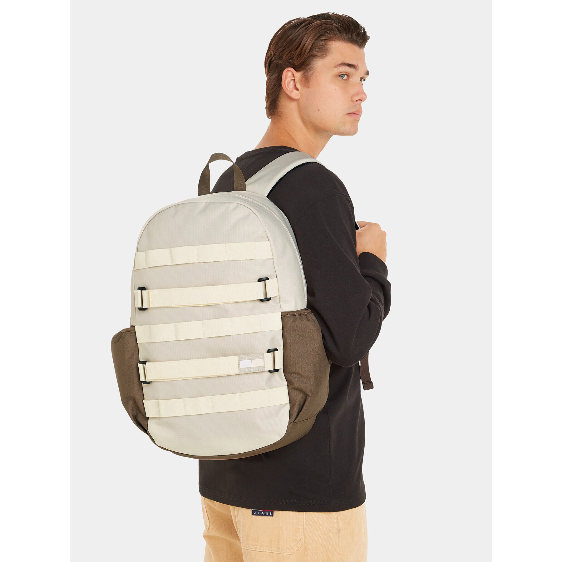 Tommy Jeans Раница Tjm Skater Boy Backpack AM0AM11162 Бежов - Pepit.bg