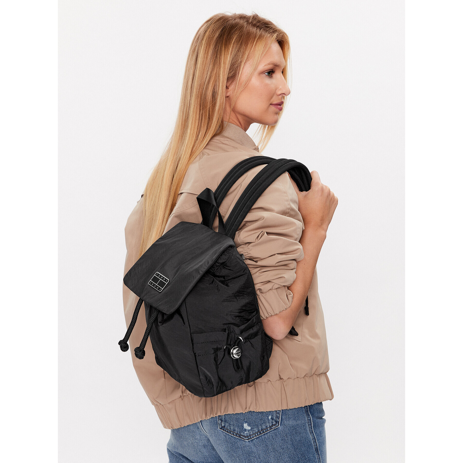 Tommy Jeans Раница Tjw Beach Summer Backpack AW0AW14584 Черен - Pepit.bg