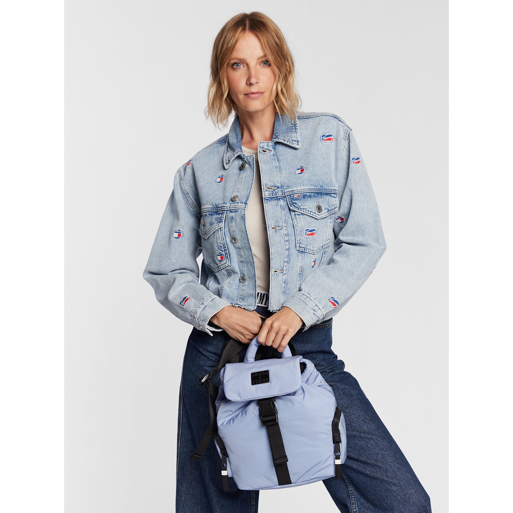 Tommy Jeans Раница Tjw Hype Conscious Backpack AW0AW14140 Син - Pepit.bg