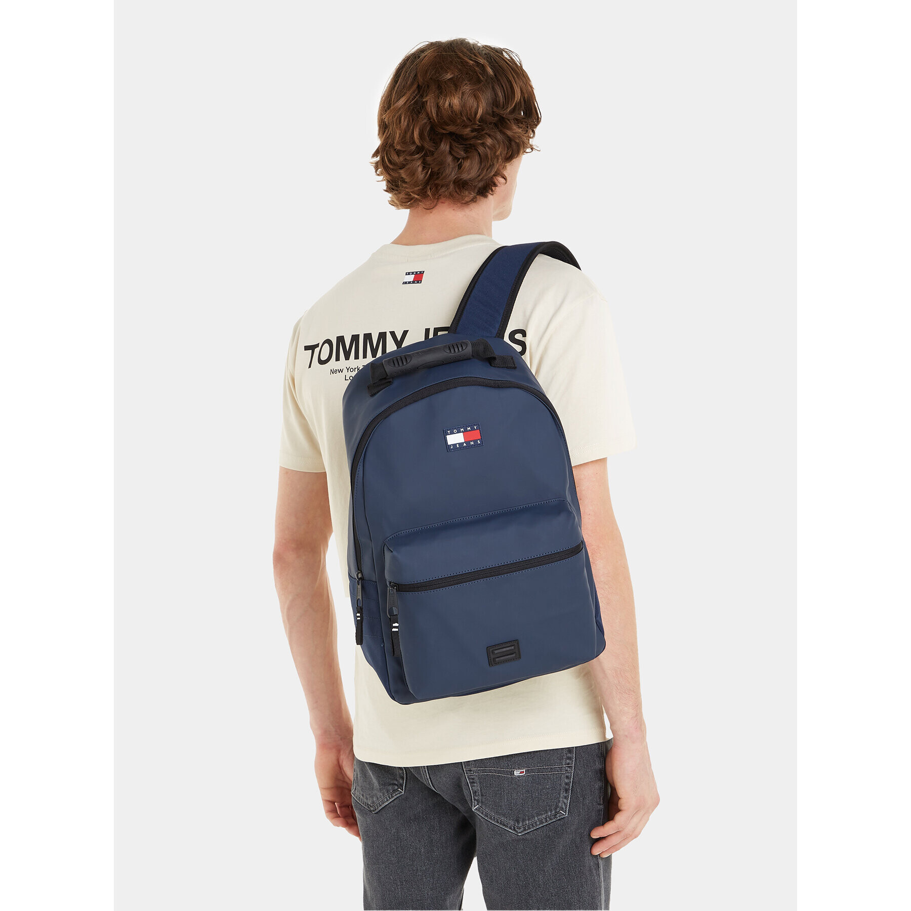 Tommy Jeans Раница To Go AM0AM11636 Тъмносин - Pepit.bg