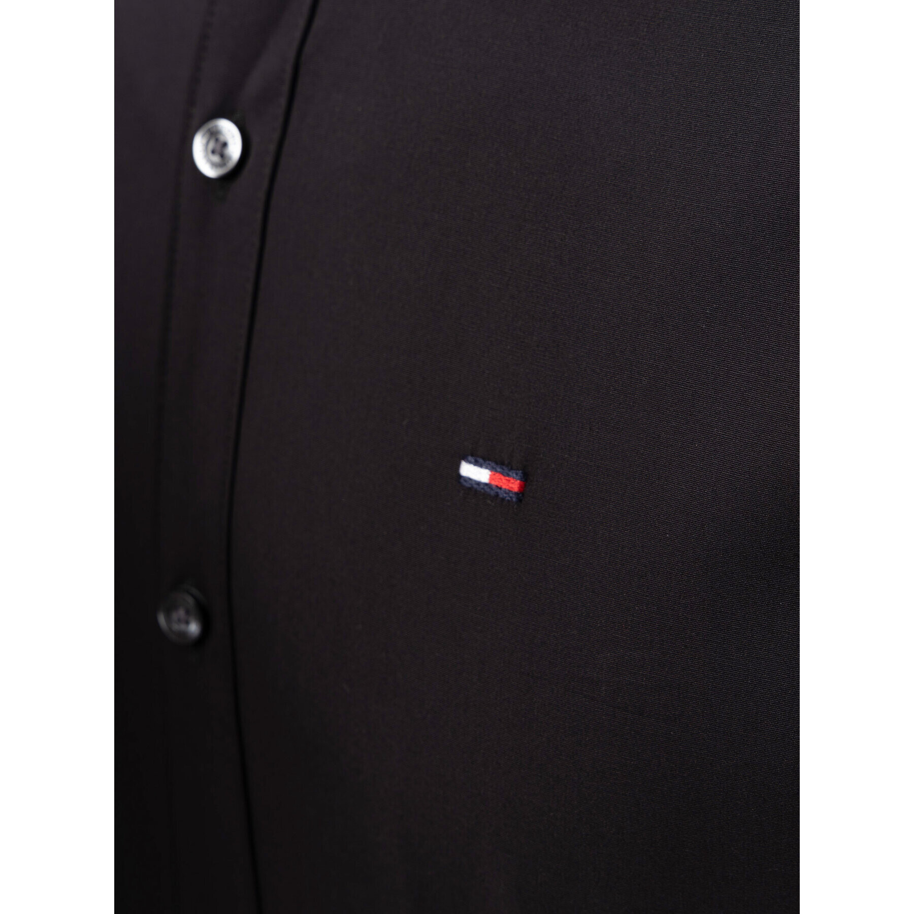 Tommy Jeans Риза DM0DM04405 Черен Slim Fit - Pepit.bg