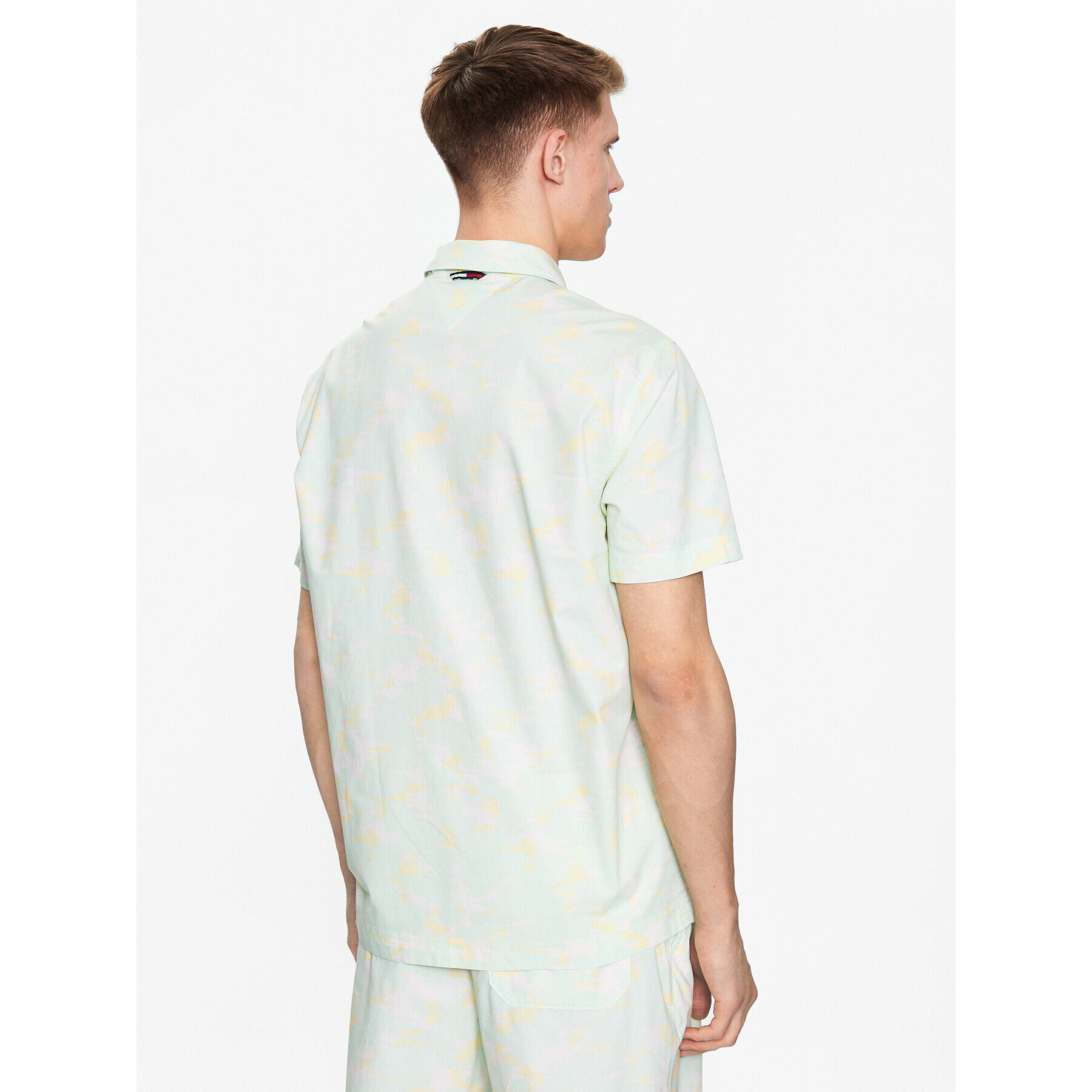 Tommy Jeans Риза DM0DM15933 Зелен Relaxed Fit - Pepit.bg