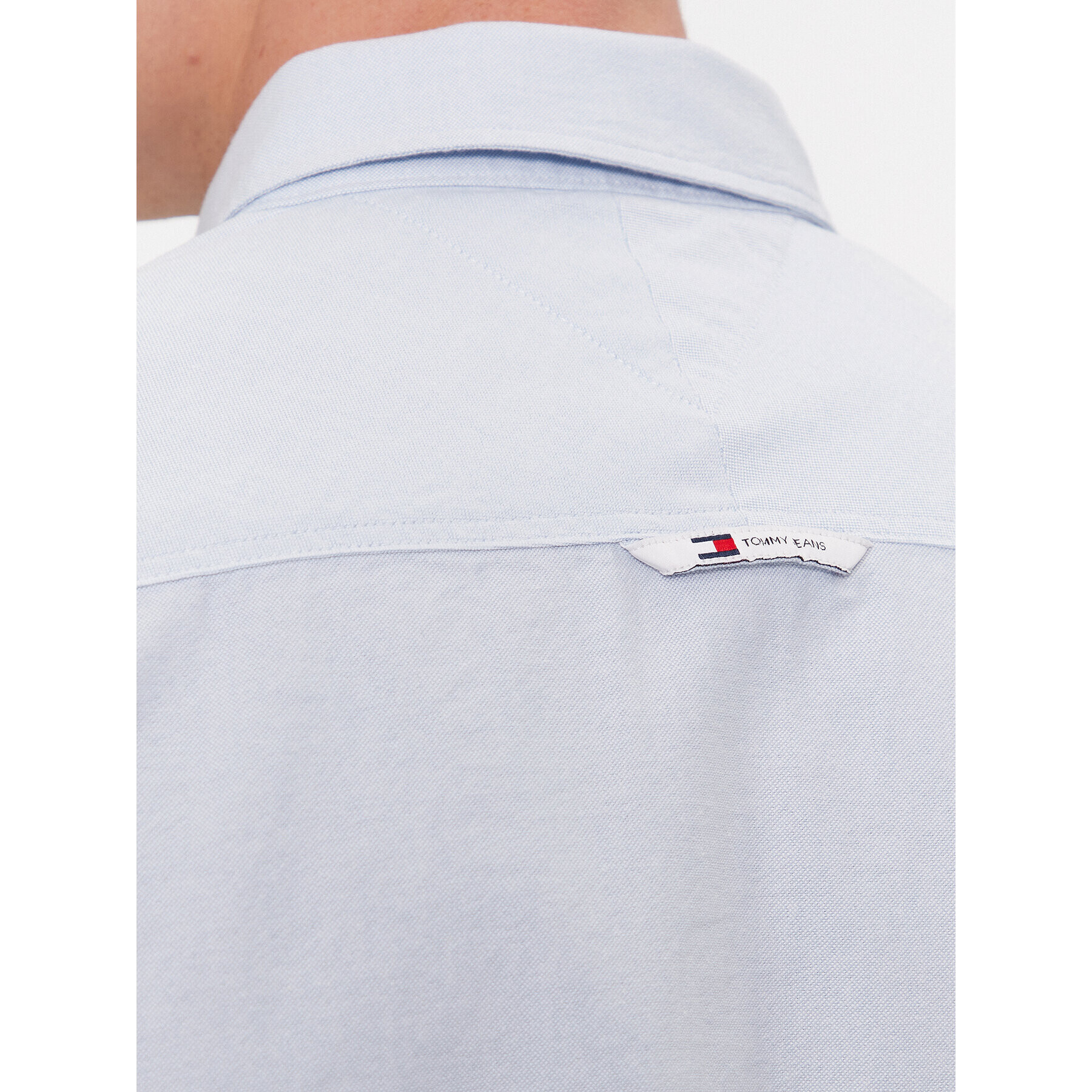 Tommy Jeans Риза Oxford DM0DM18335 Син Regular Fit - Pepit.bg