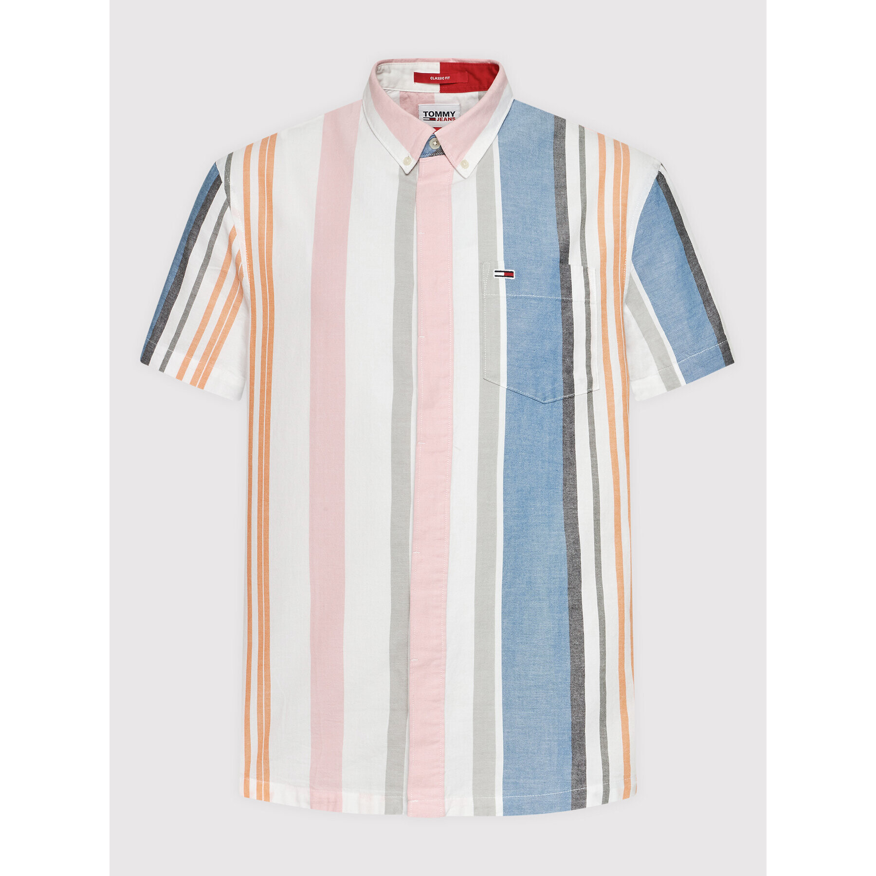 Tommy Jeans Риза Pastel DM0DM12982 Цветен Classic Fit - Pepit.bg