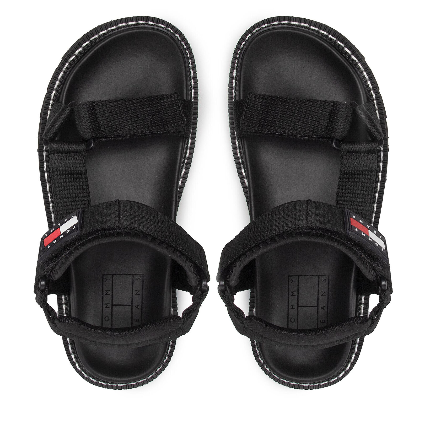 Tommy Jeans Сандали Chunky Sandal EN0EN01836 Черен - Pepit.bg