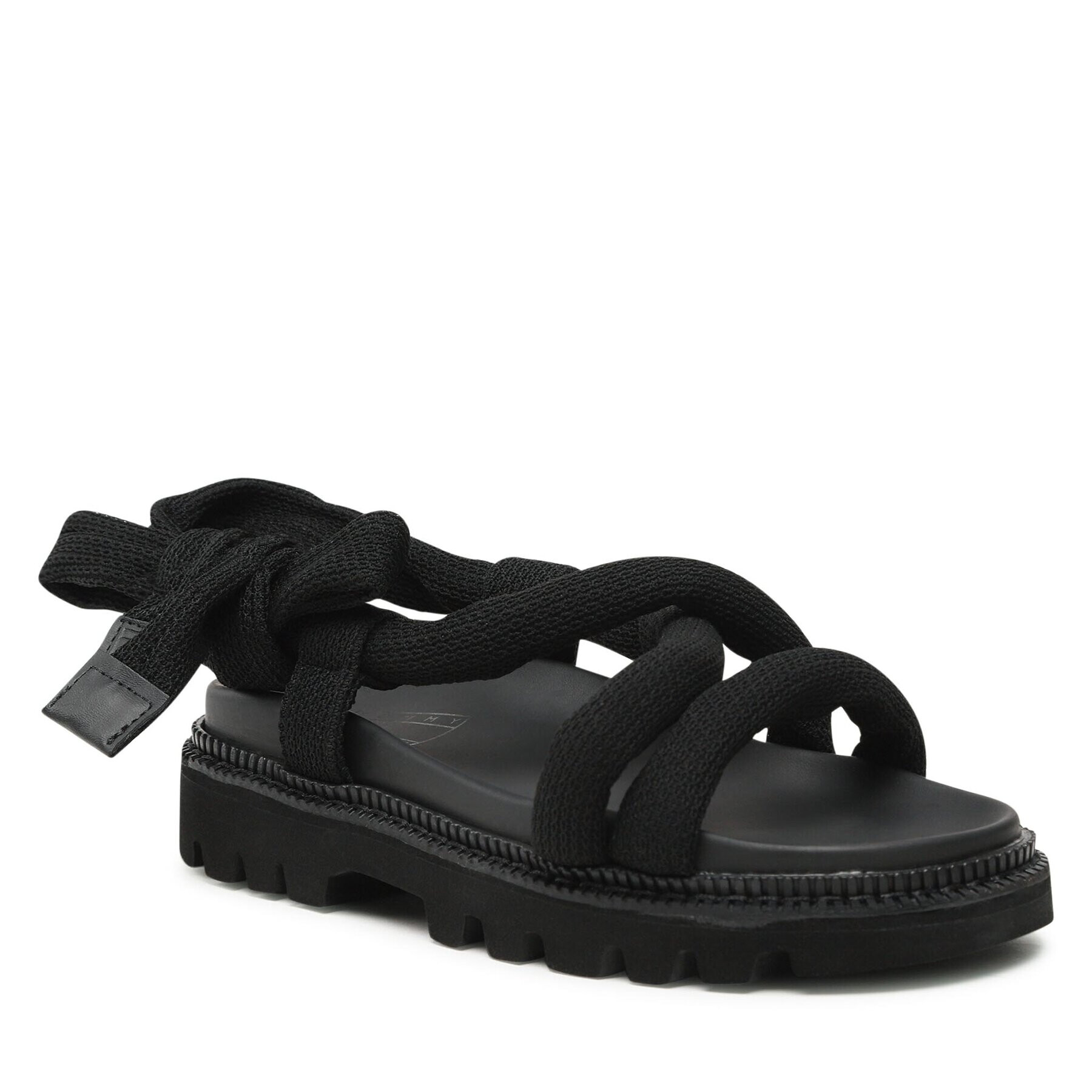 Tommy Jeans Сандали Chunky Sandal EN0EN02073 Черен - Pepit.bg