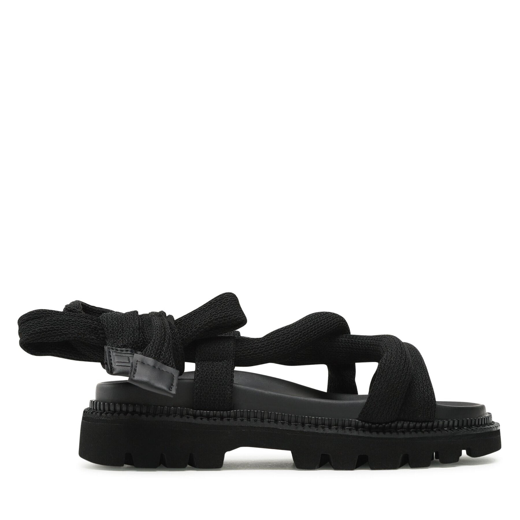 Tommy Jeans Сандали Chunky Sandal EN0EN02073 Черен - Pepit.bg