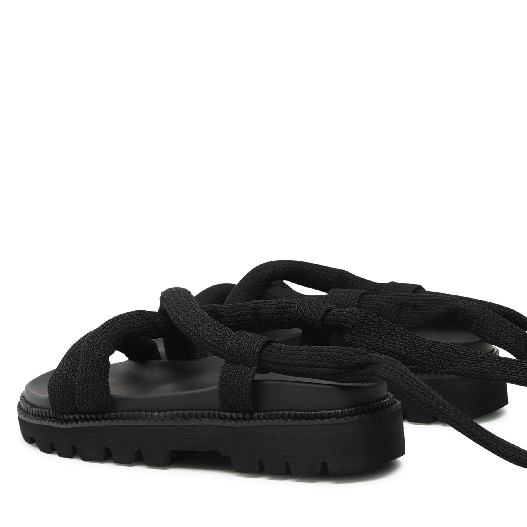 Tommy Jeans Сандали Chunky Sandal EN0EN02073 Черен - Pepit.bg