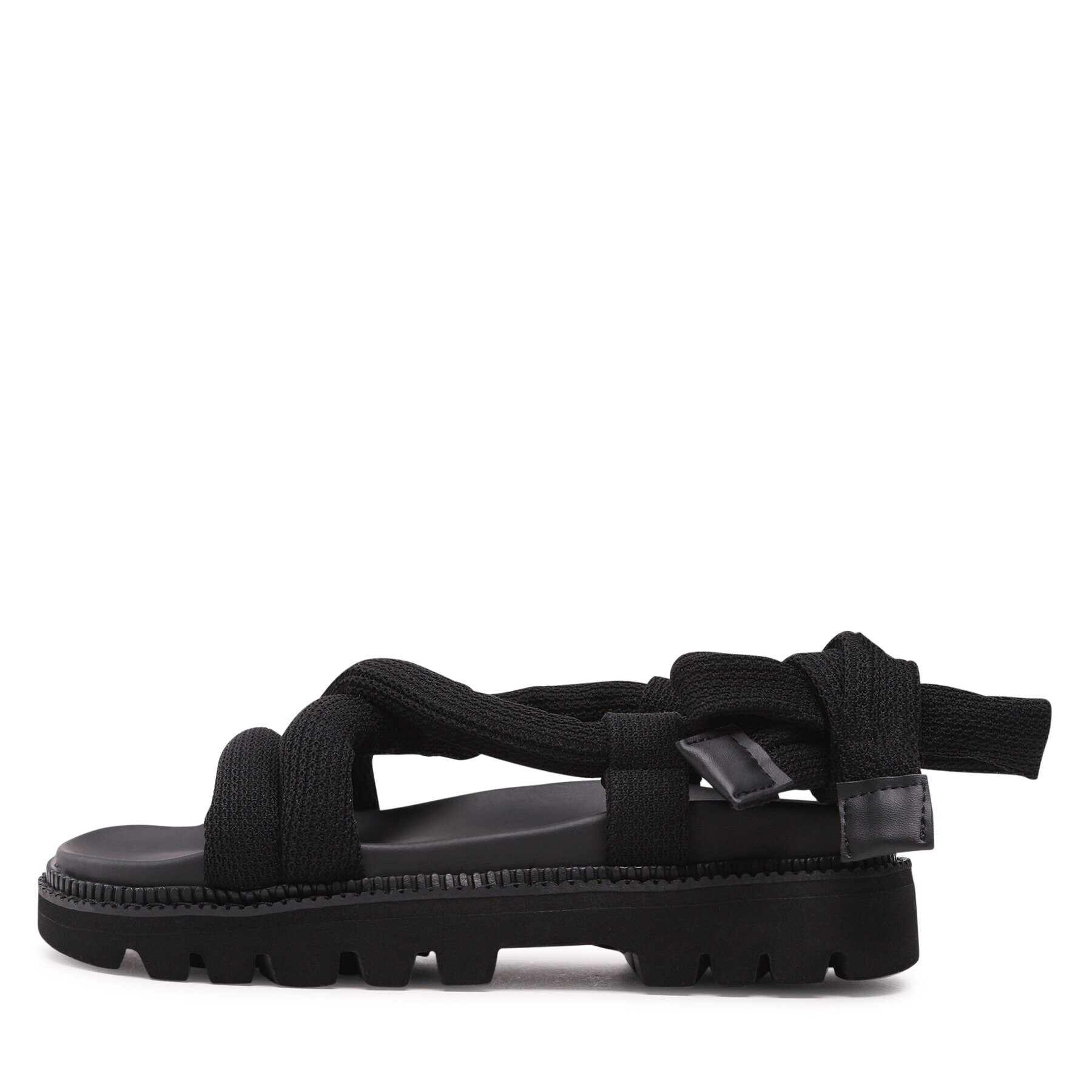 Tommy Jeans Сандали Chunky Sandal EN0EN02073 Черен - Pepit.bg