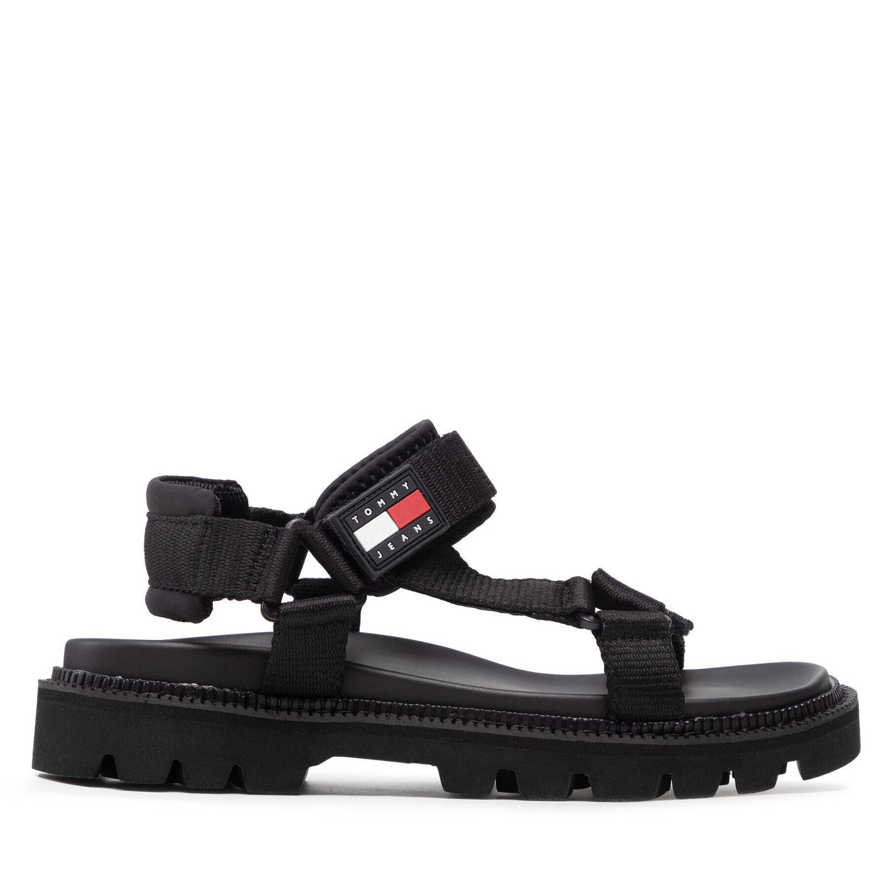 Tommy Jeans Сандали Chunky Tech Sandal EM0EM00997 Черен - Pepit.bg