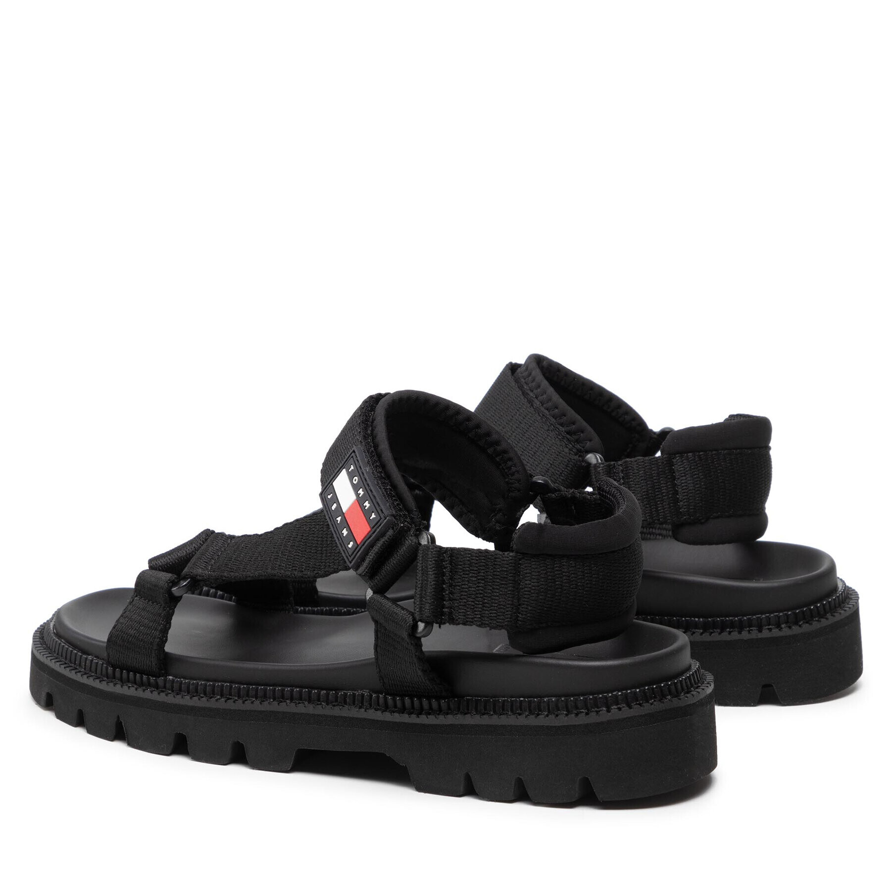 Tommy Jeans Сандали Chunky Tech Sandal EM0EM00997 Черен - Pepit.bg