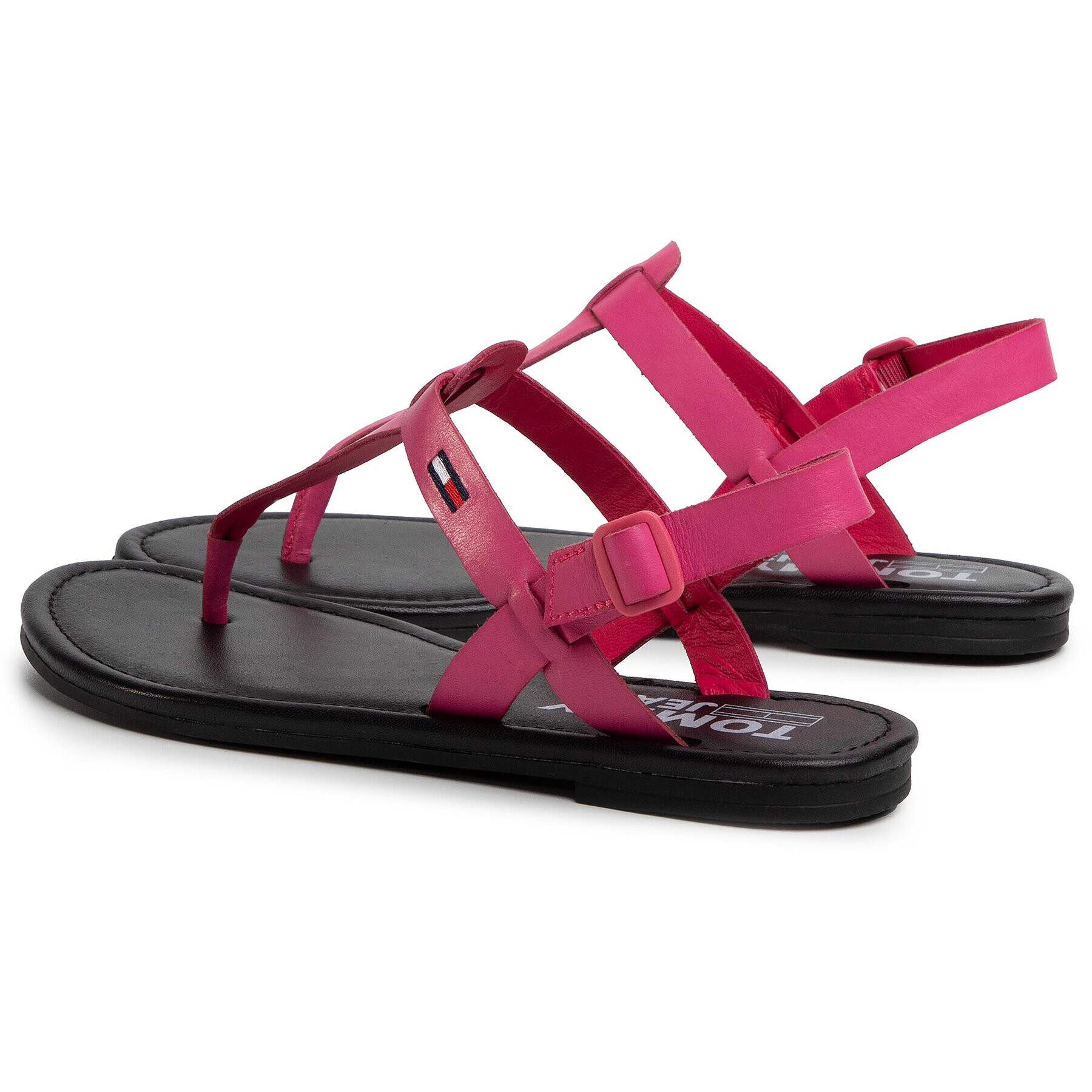 Tommy Jeans Сандали Color Block Basic Thong Sandal EN0EN00908 Розов - Pepit.bg