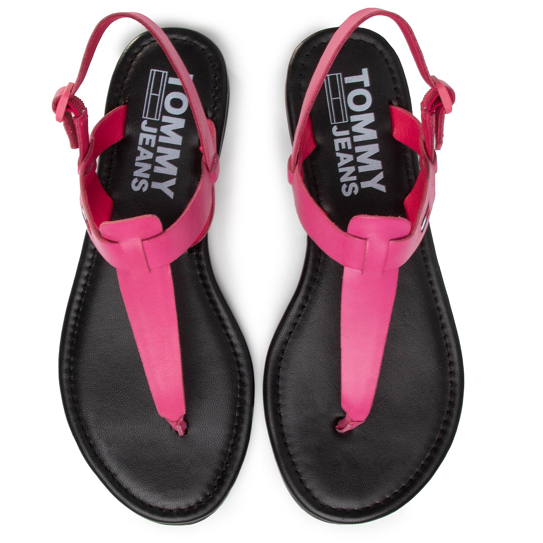 Tommy Jeans Сандали Color Block Basic Thong Sandal EN0EN00908 Розов - Pepit.bg