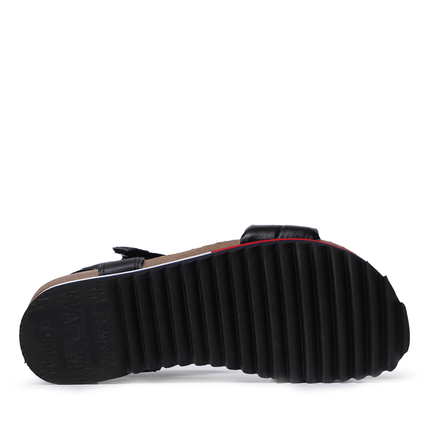 Tommy Jeans Сандали Flag Outsole Sandal EN0EN02122 Черен - Pepit.bg