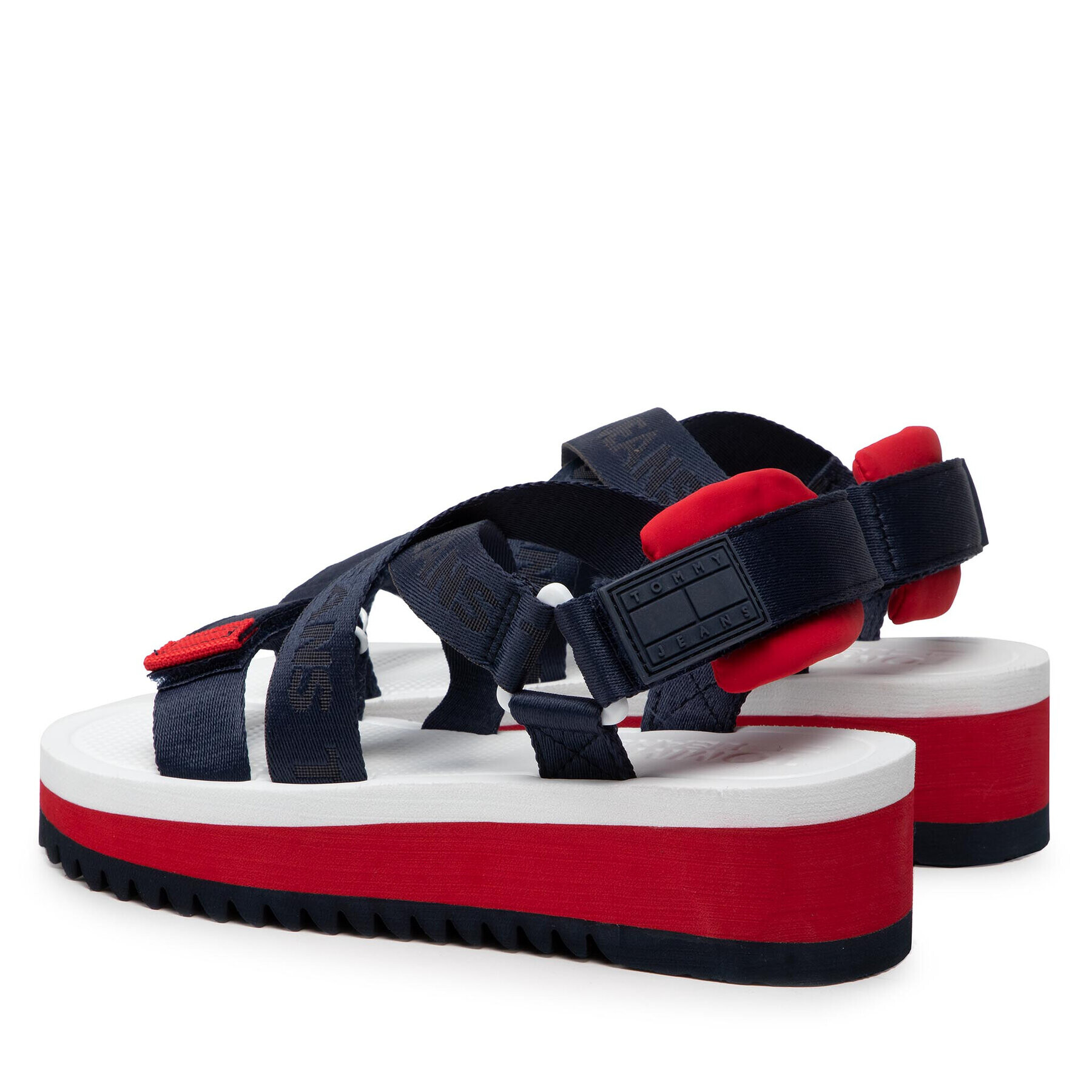 Tommy Jeans Сандали Flatform Eva Sandal EN0EN01839 Тъмносин - Pepit.bg