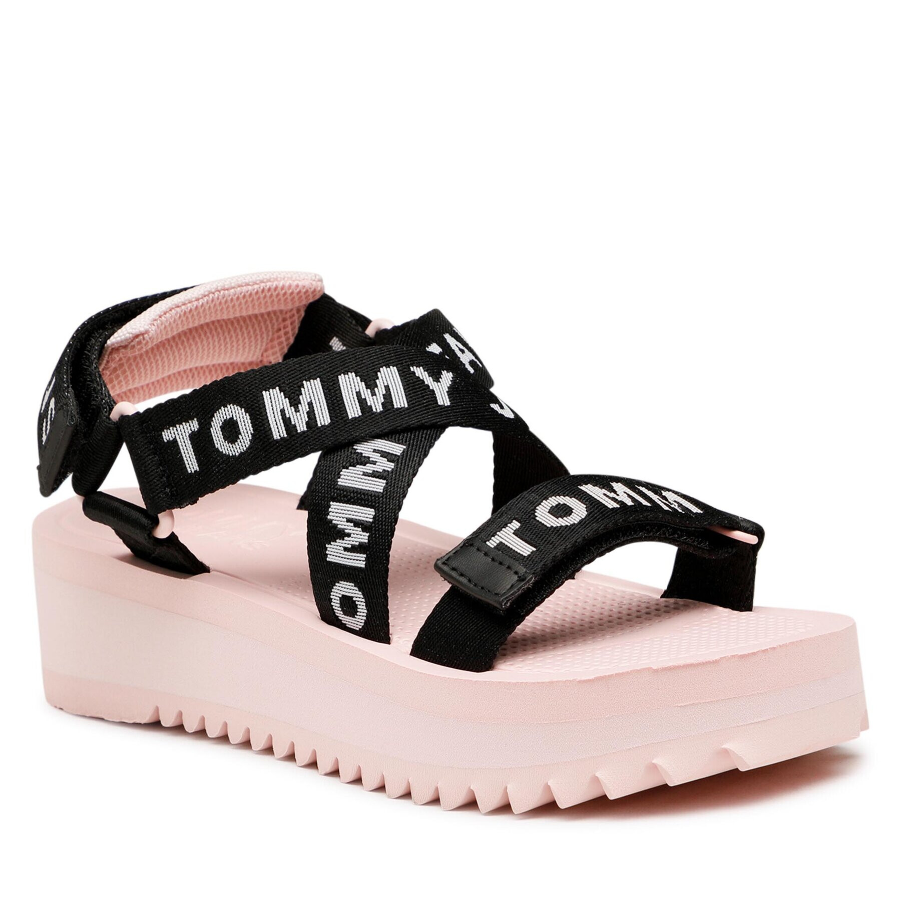 Tommy Jeans Сандали Fltfrm Eva Sndl EN0EN02119 Черен - Pepit.bg