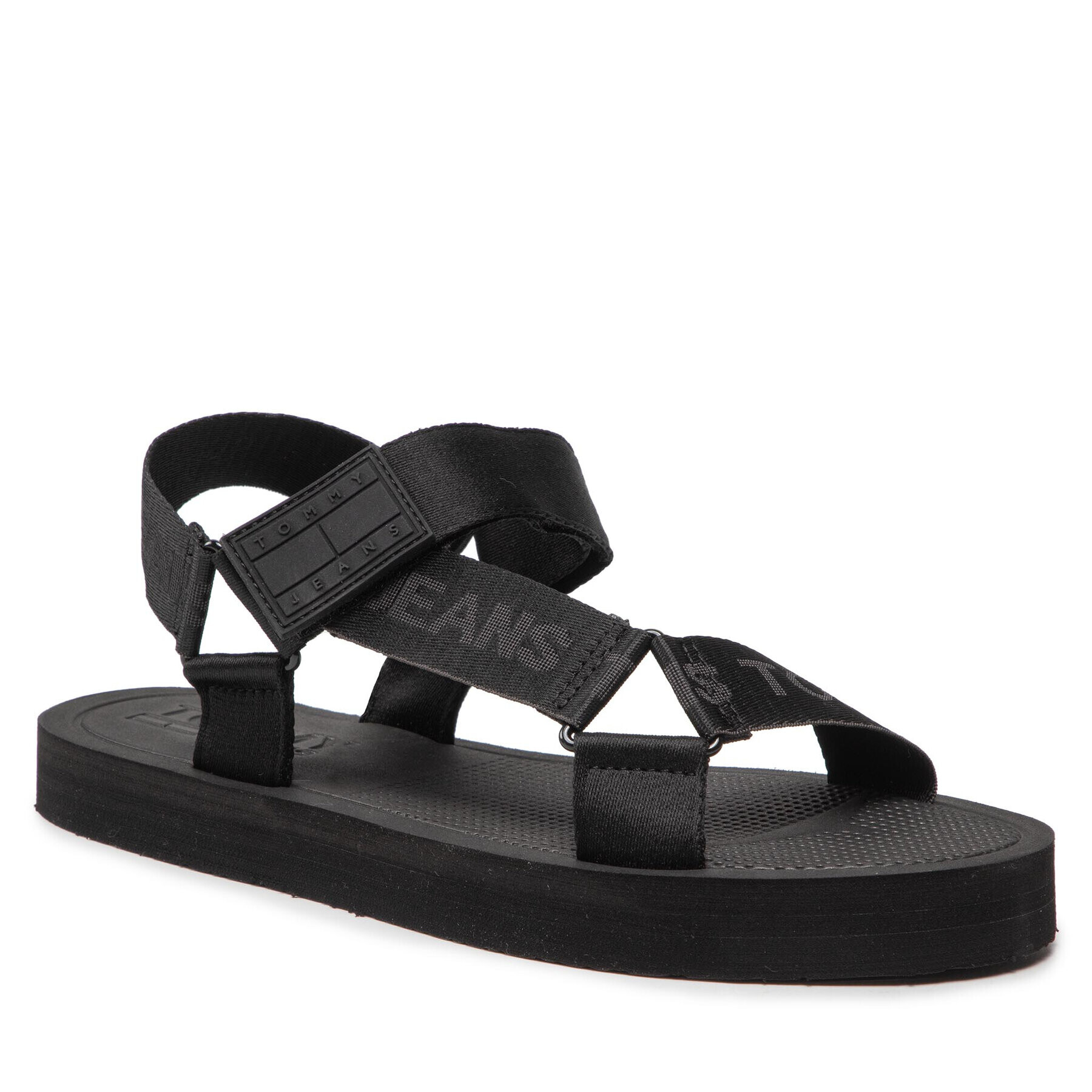 Tommy Jeans Сандали Mens Eva Sandal EM0EM00976 Черен - Pepit.bg