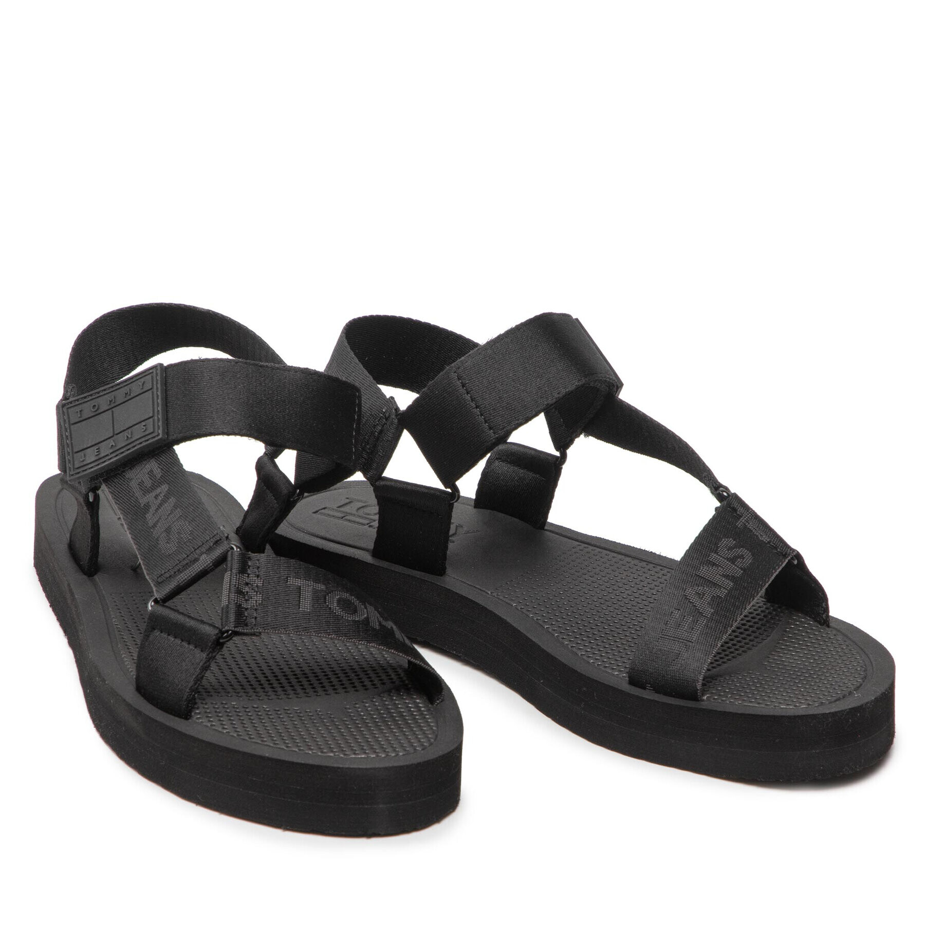 Tommy Jeans Сандали Mens Eva Sandal EM0EM00976 Черен - Pepit.bg