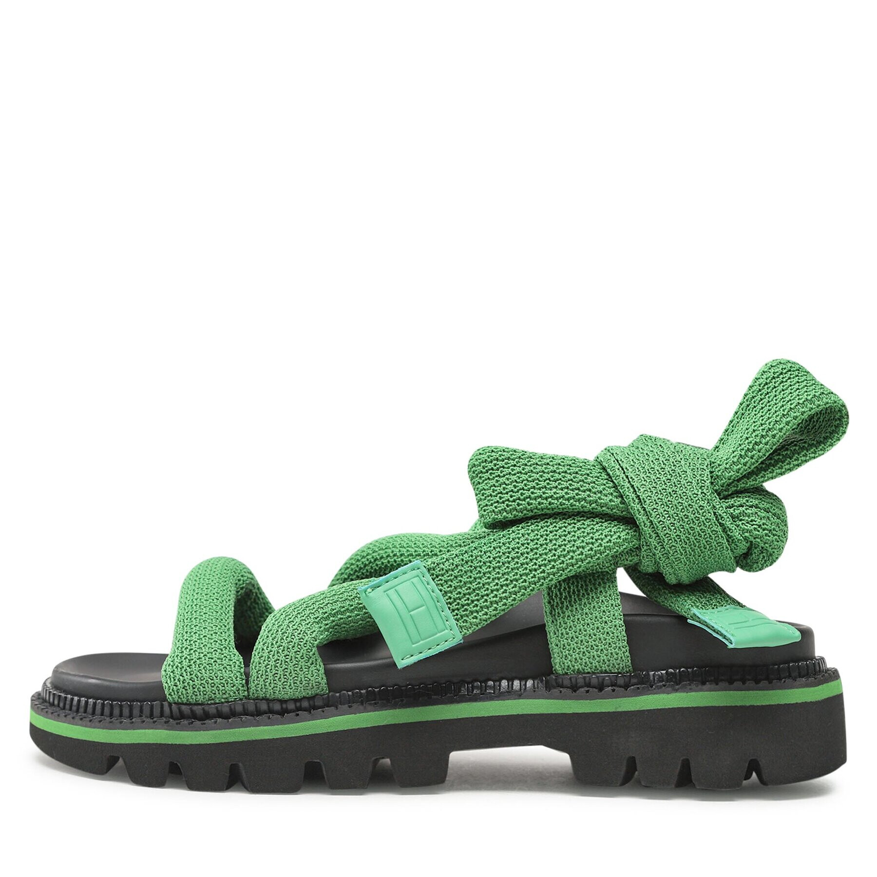 Tommy Jeans Сандали Sandal EN0EN02073 Зелен - Pepit.bg