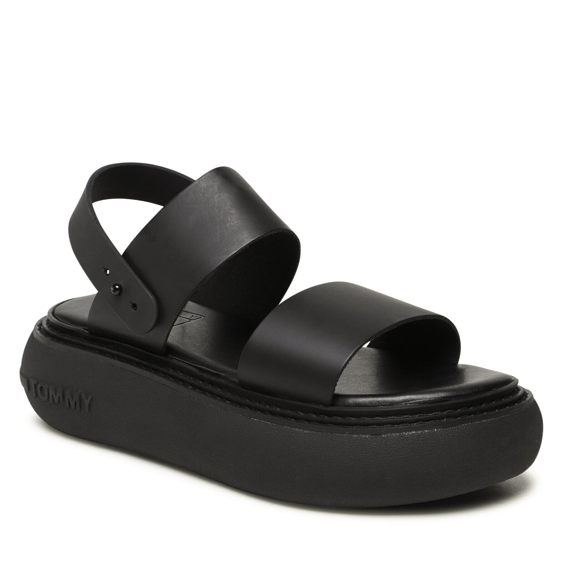 Tommy Jeans Сандали Volume Sandal Stripe EN0EN02077 Черен - Pepit.bg