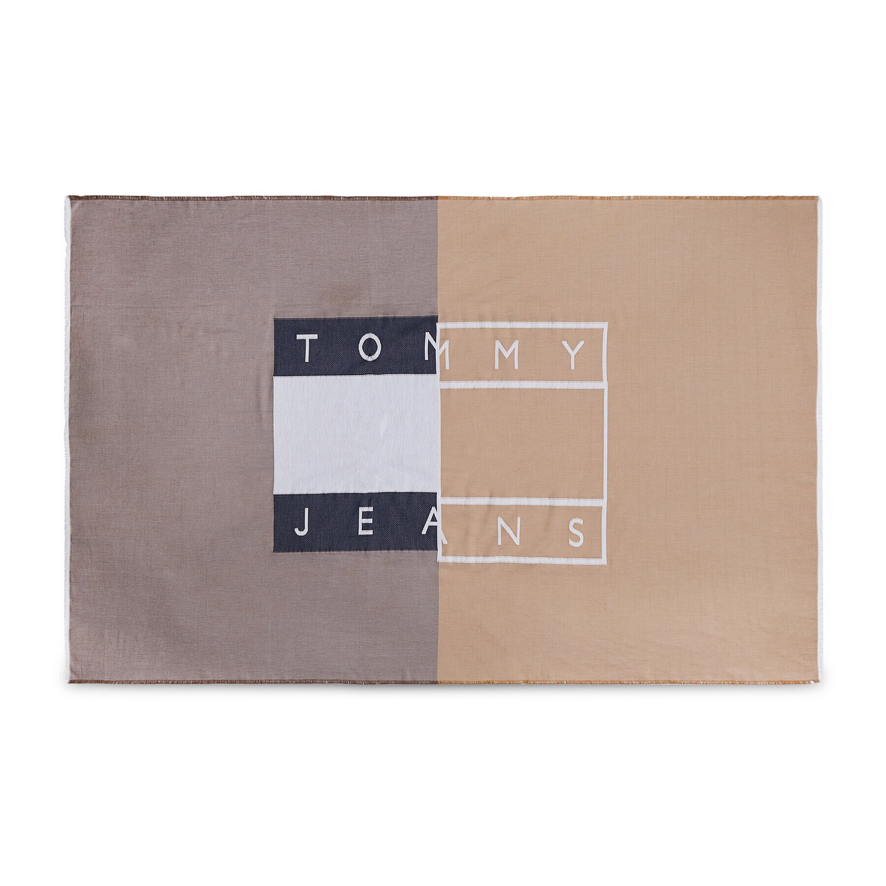 Tommy Jeans Шал Heritage Blanket AM0AM09532 Бежов - Pepit.bg