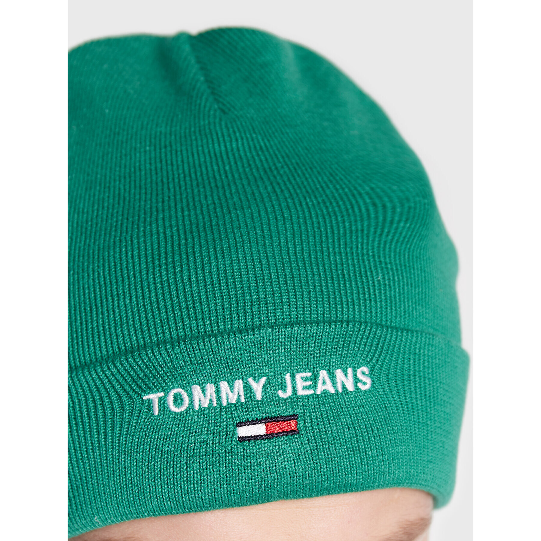 Tommy Jeans Шапка AM0AM10395 Зелен - Pepit.bg