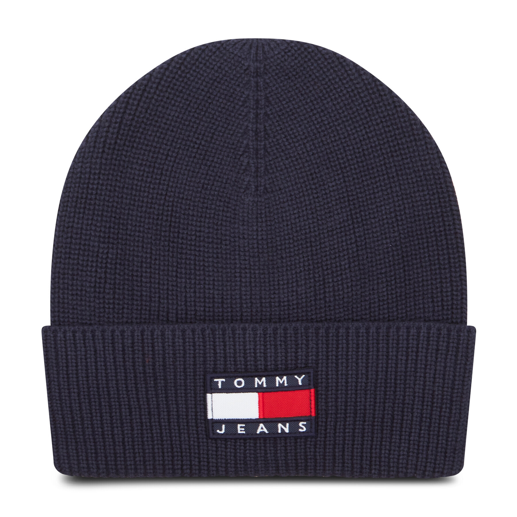 Tommy Jeans Шапка Heritage Beanie AM0AM06644 Тъмносин - Pepit.bg