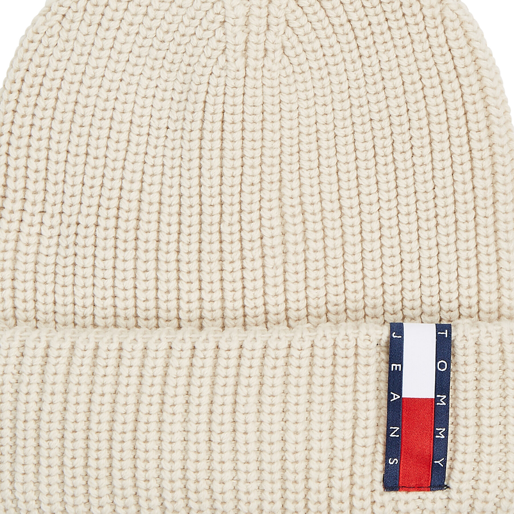 Tommy Jeans Шапка Im Tju Unisex Beanie AU0AU01808 Бежов - Pepit.bg