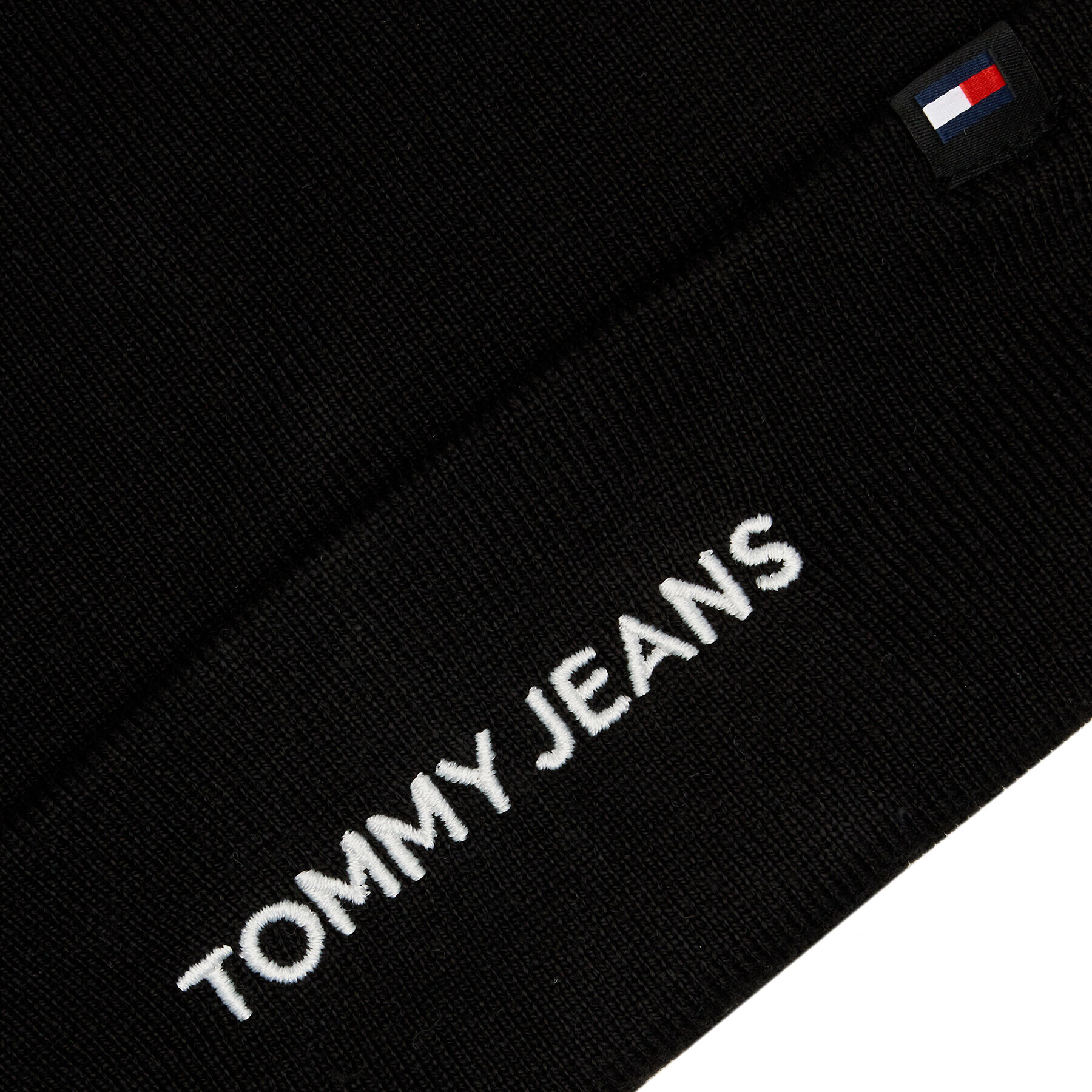 Tommy Jeans Шапка Linear Logo AM0AM12025 Черен - Pepit.bg