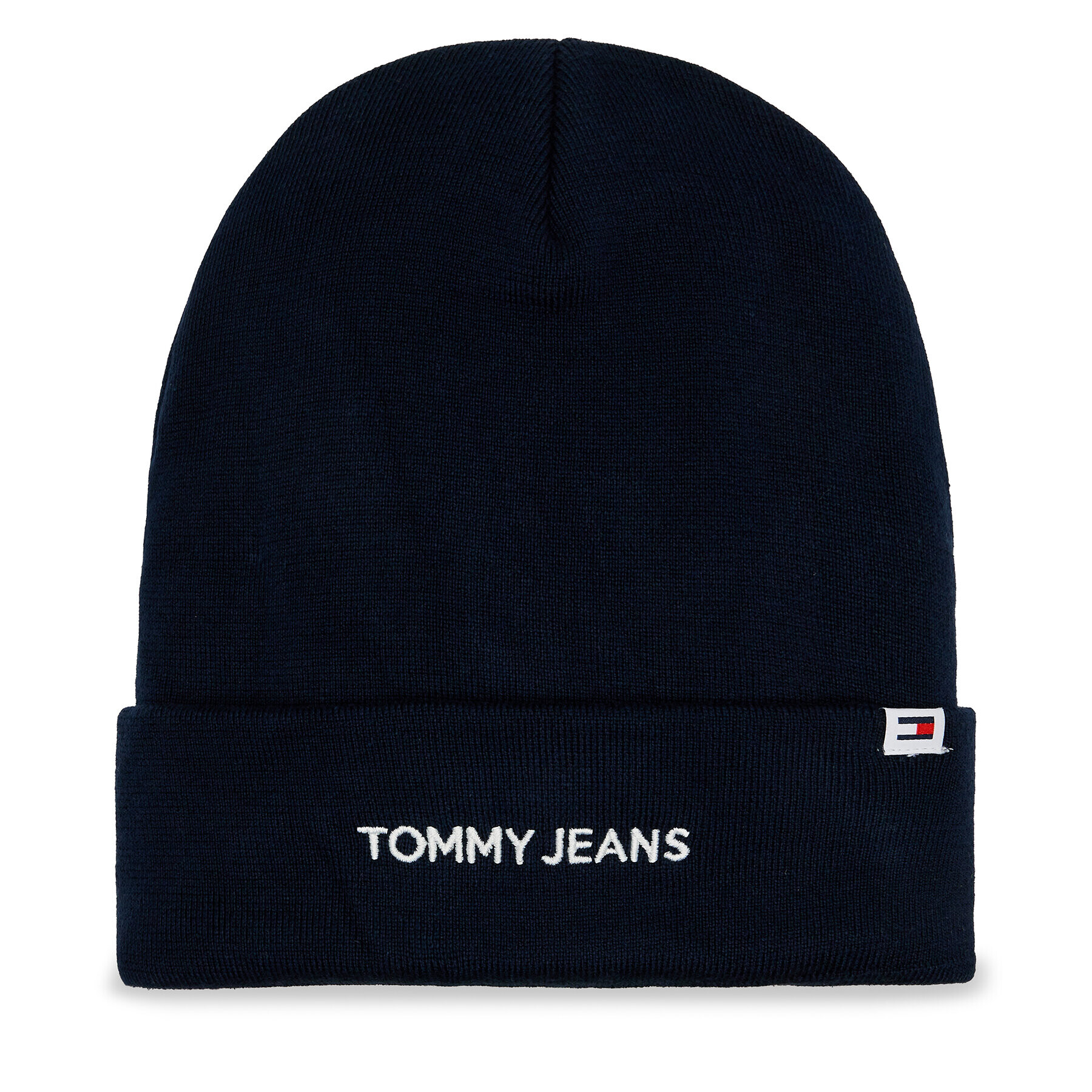 Tommy Jeans Шапка Linear Logo AM0AM12025 Тъмносин - Pepit.bg