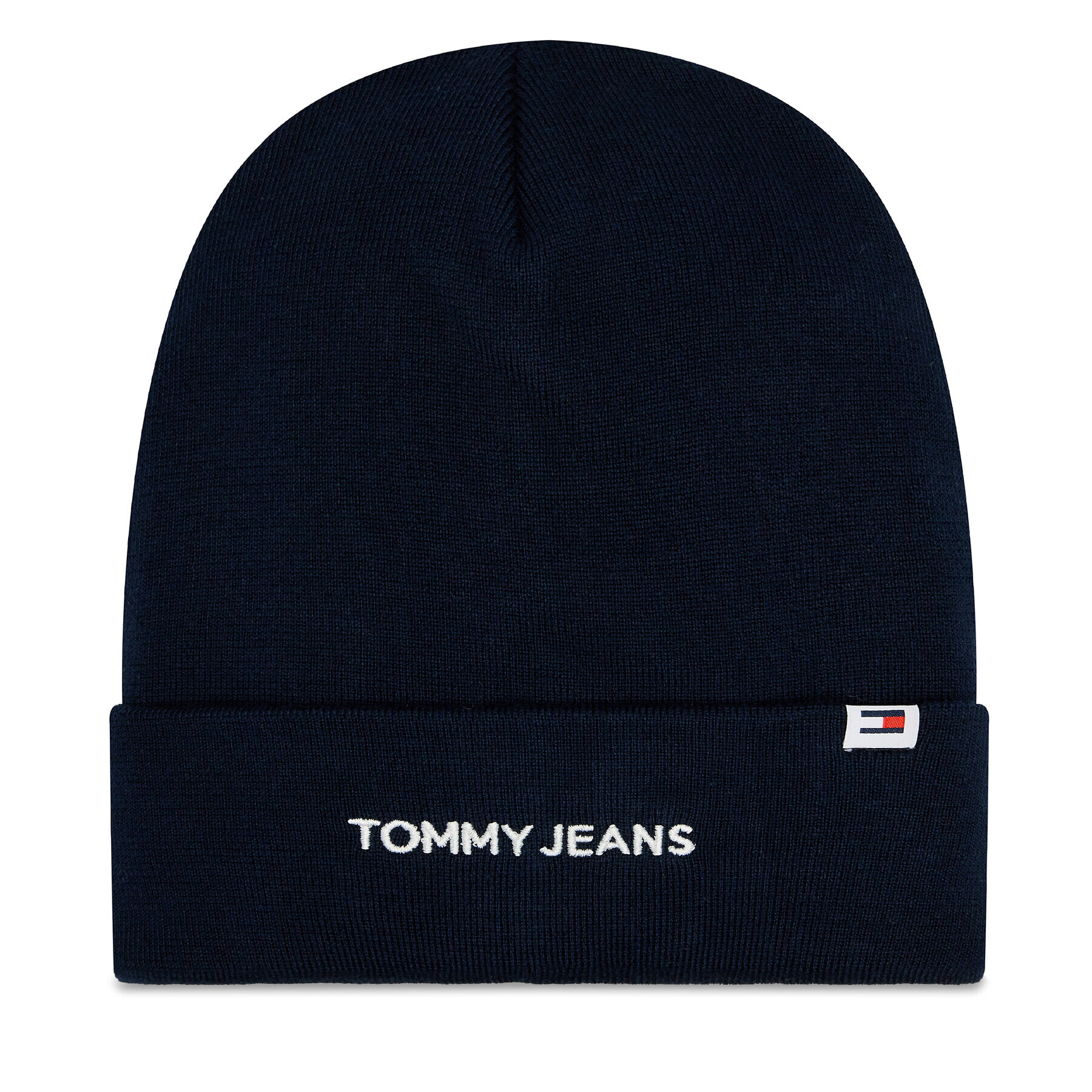 Tommy Jeans Шапка Linear Logo AW0AW15843 Тъмносин - Pepit.bg