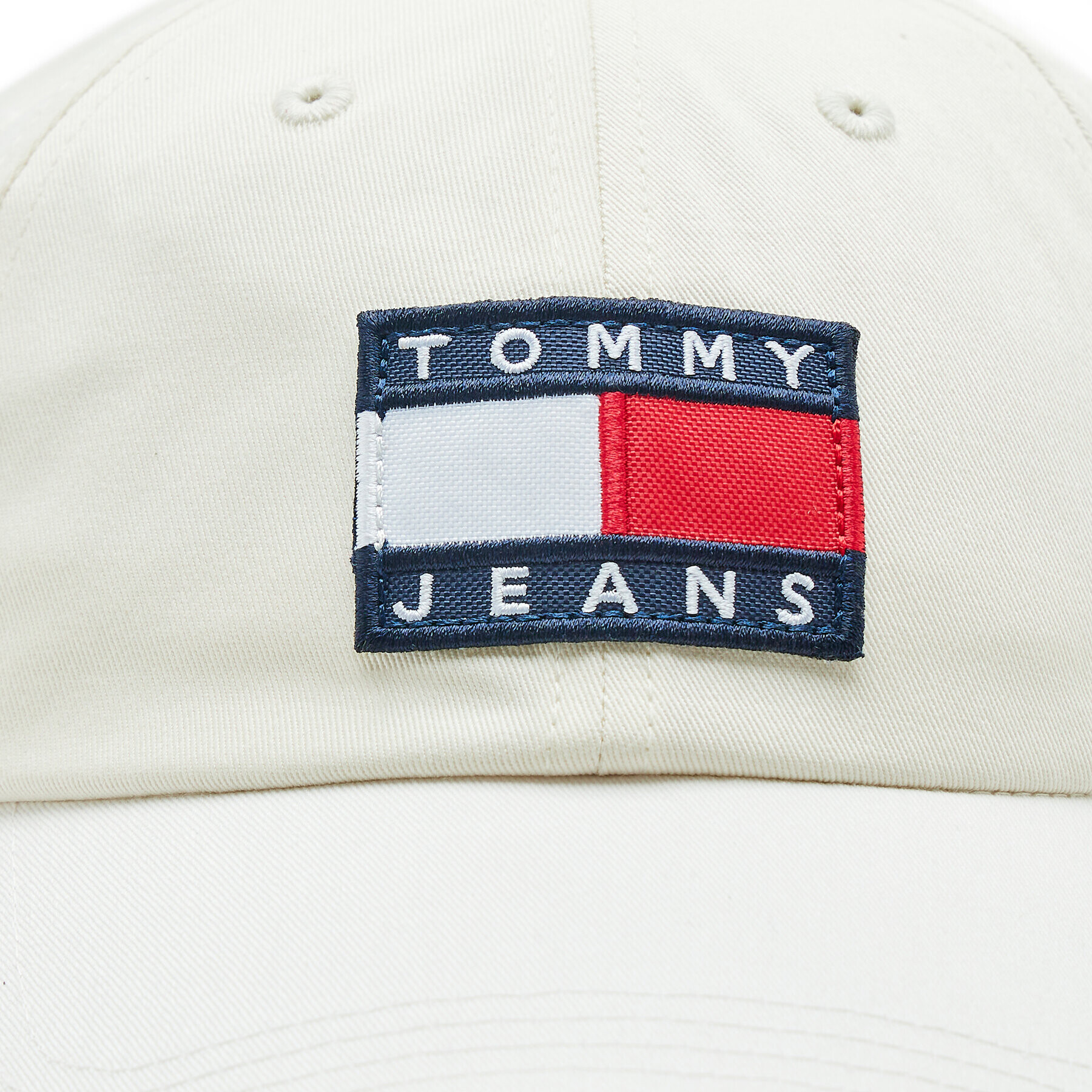 Tommy Jeans Шапка с козирка AM0AM09000 Екрю - Pepit.bg